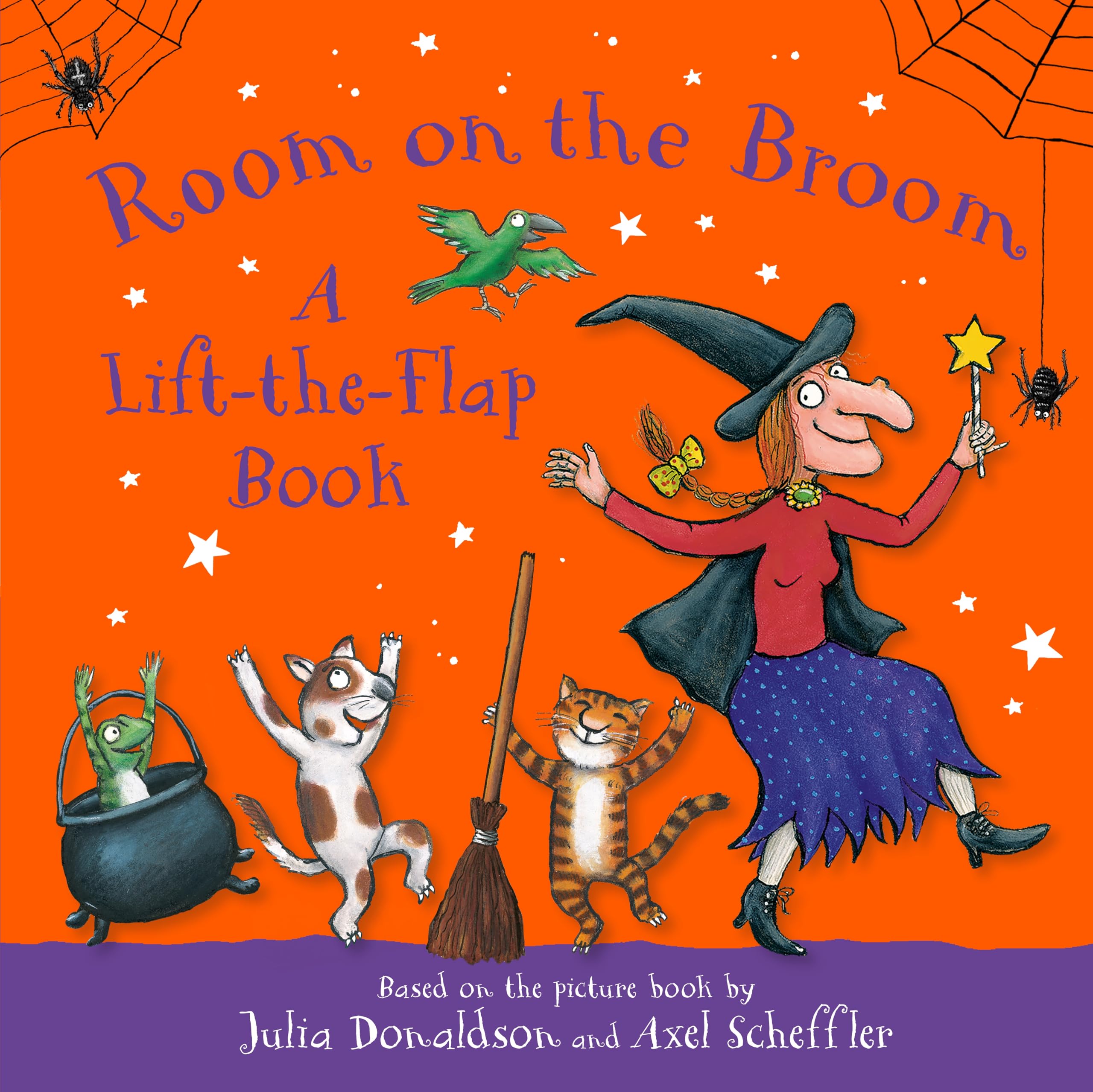 Room on the Broom: A Lift-the-Flap Book - Board Book, Ages 1-4 | 10 Pages