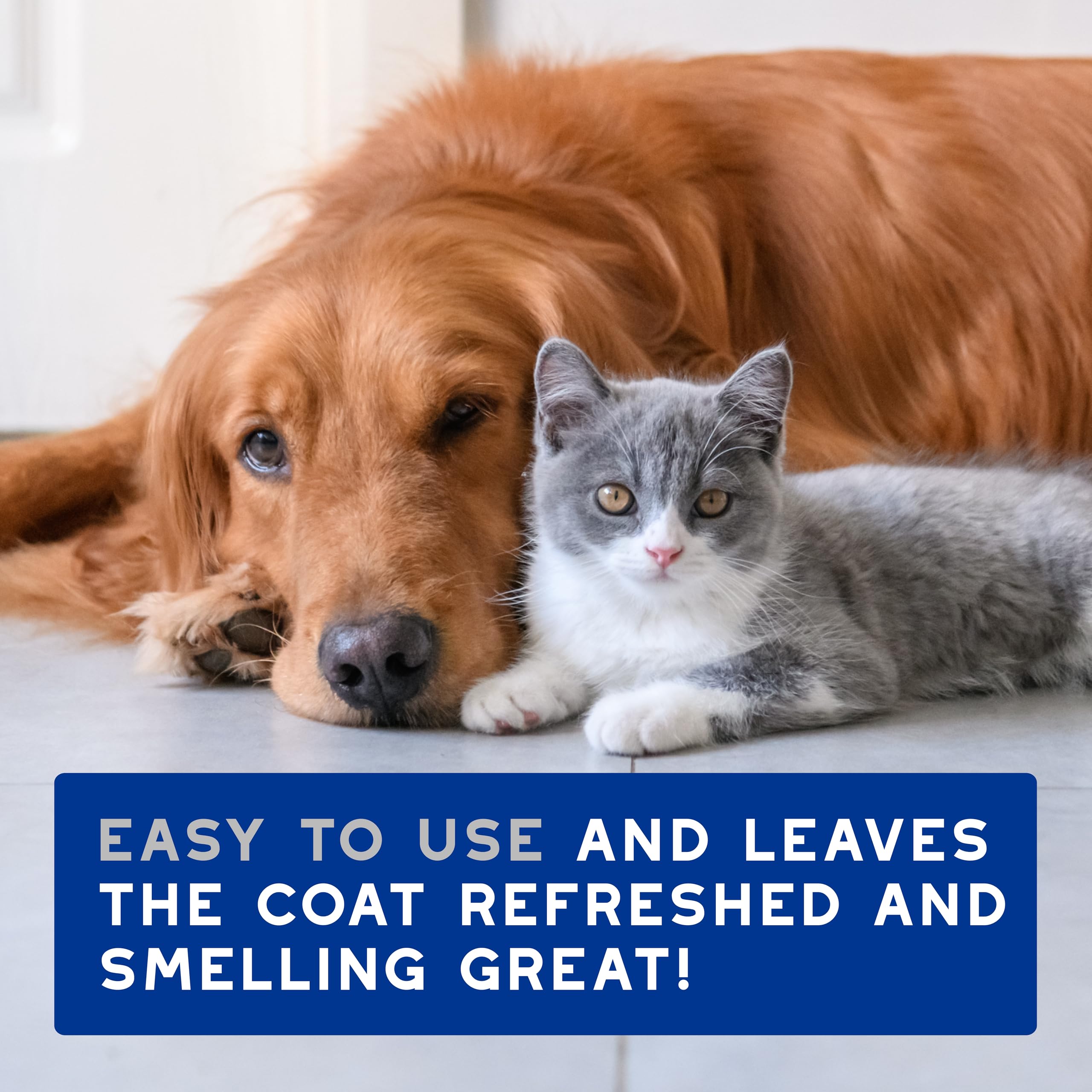 Douxo Skin & Coat Care - Multipurpose Grooming Wipes for Dogs and Cats | 100 Wipes | Hypoallergenic 7
