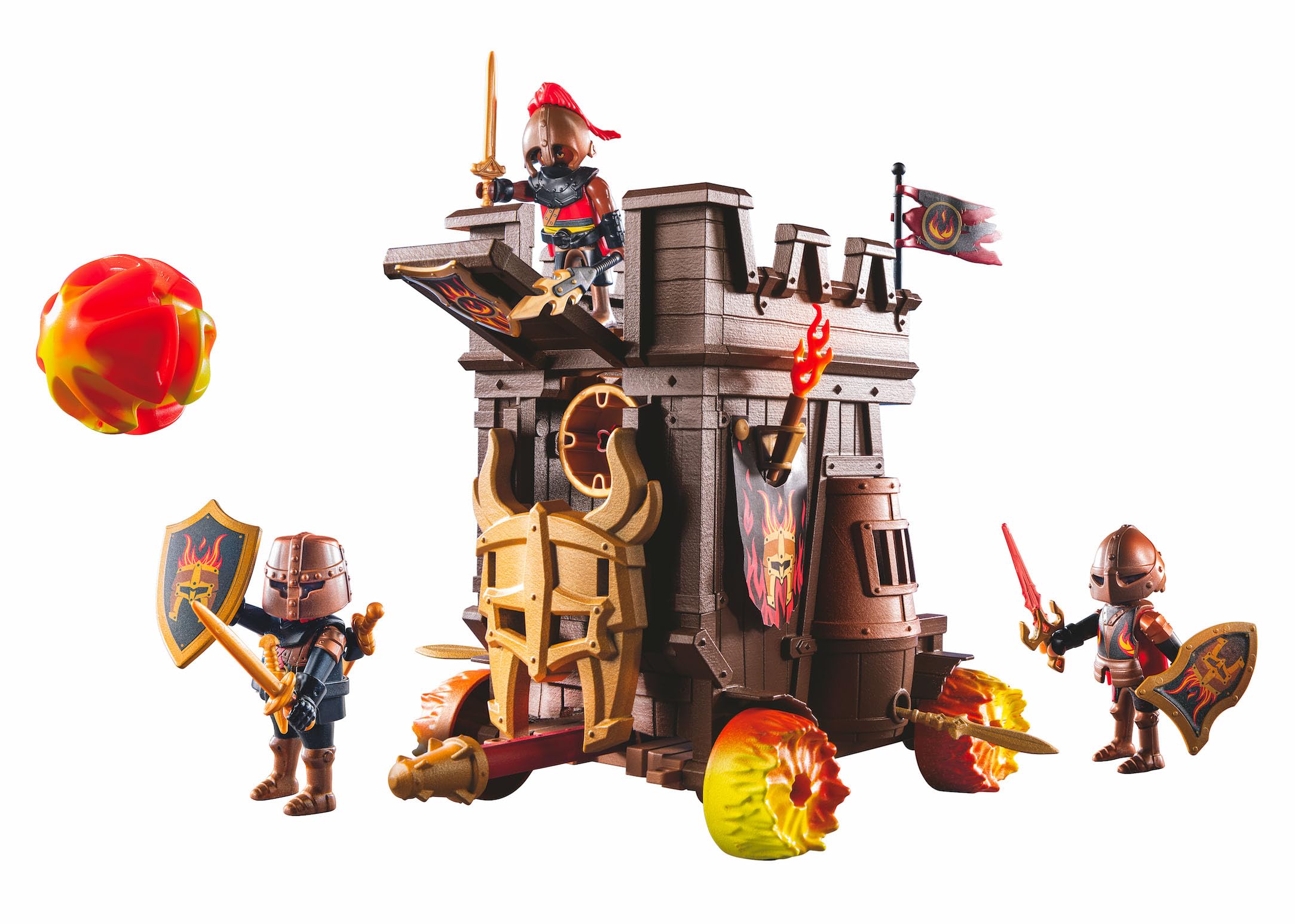 Playmobil Battle Wagon with Fire Cannon and Battering Ram - Ages 4+ 6