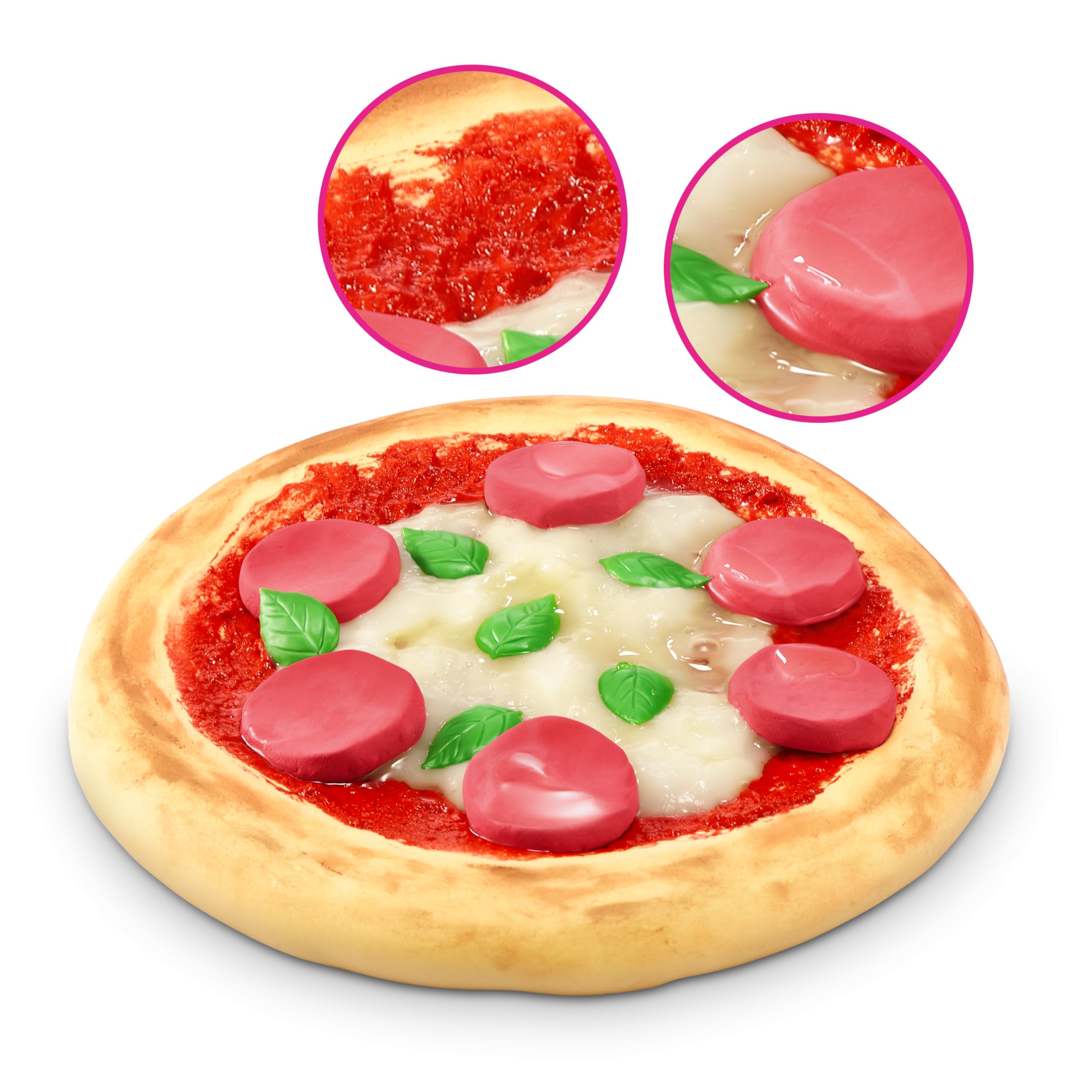 Slime Mart Small Basket by ZURU - Pizza Slime Compound Arts & Crafts Toy for Kids 6+ 9