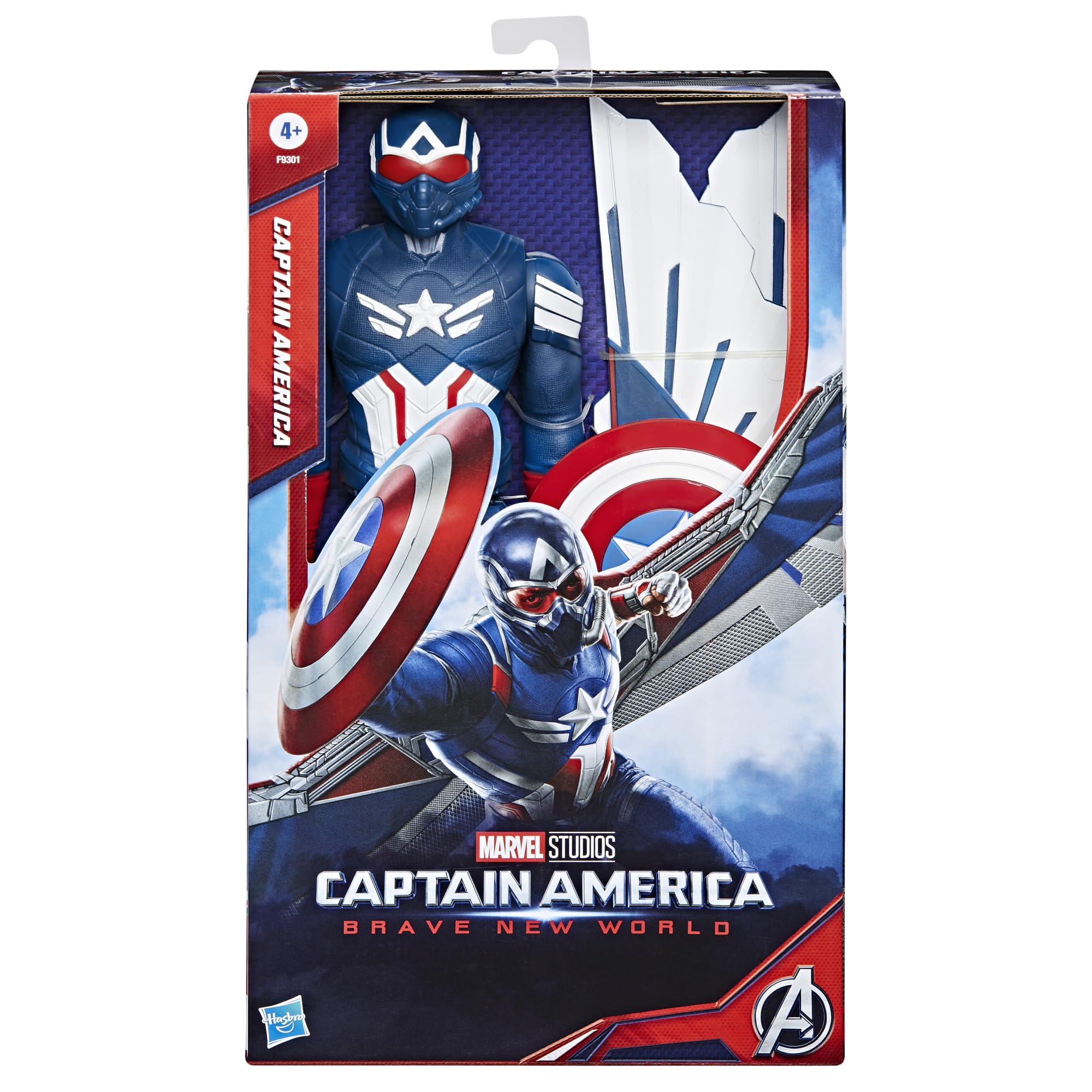 Marvel Captain America Brave New World 12-Inch Deluxe Action Figure | Ages 4+ | F9301 2