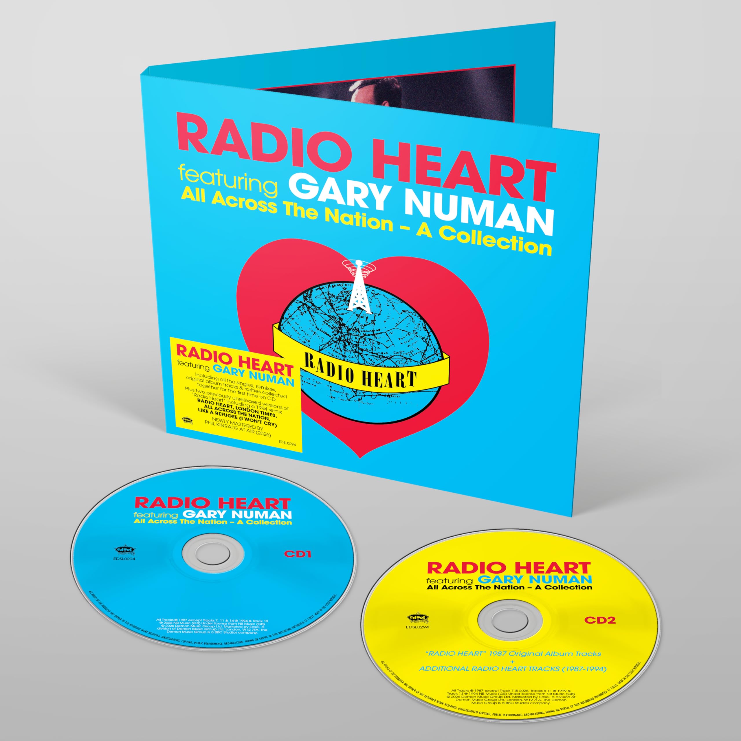 Radio Heart featuring Gary Numan - All Across The Nation - A Collection [2CD] 2
