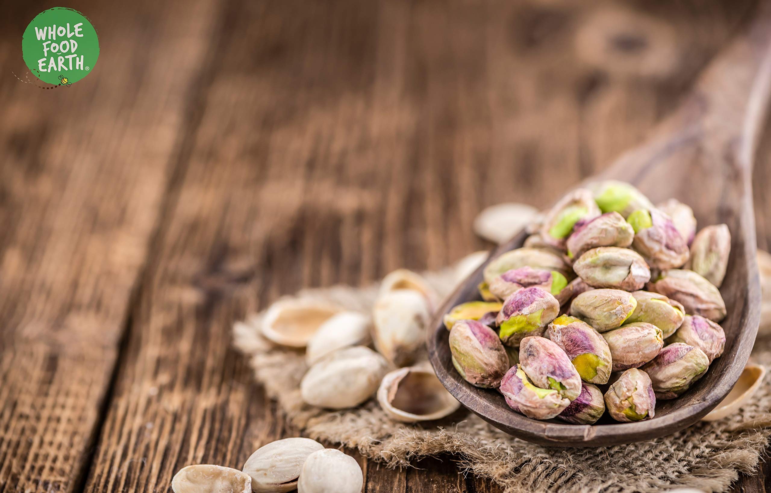 Wholefood Earth Raw Pistachio Kernels - GMO Free, Natural | 250g 3