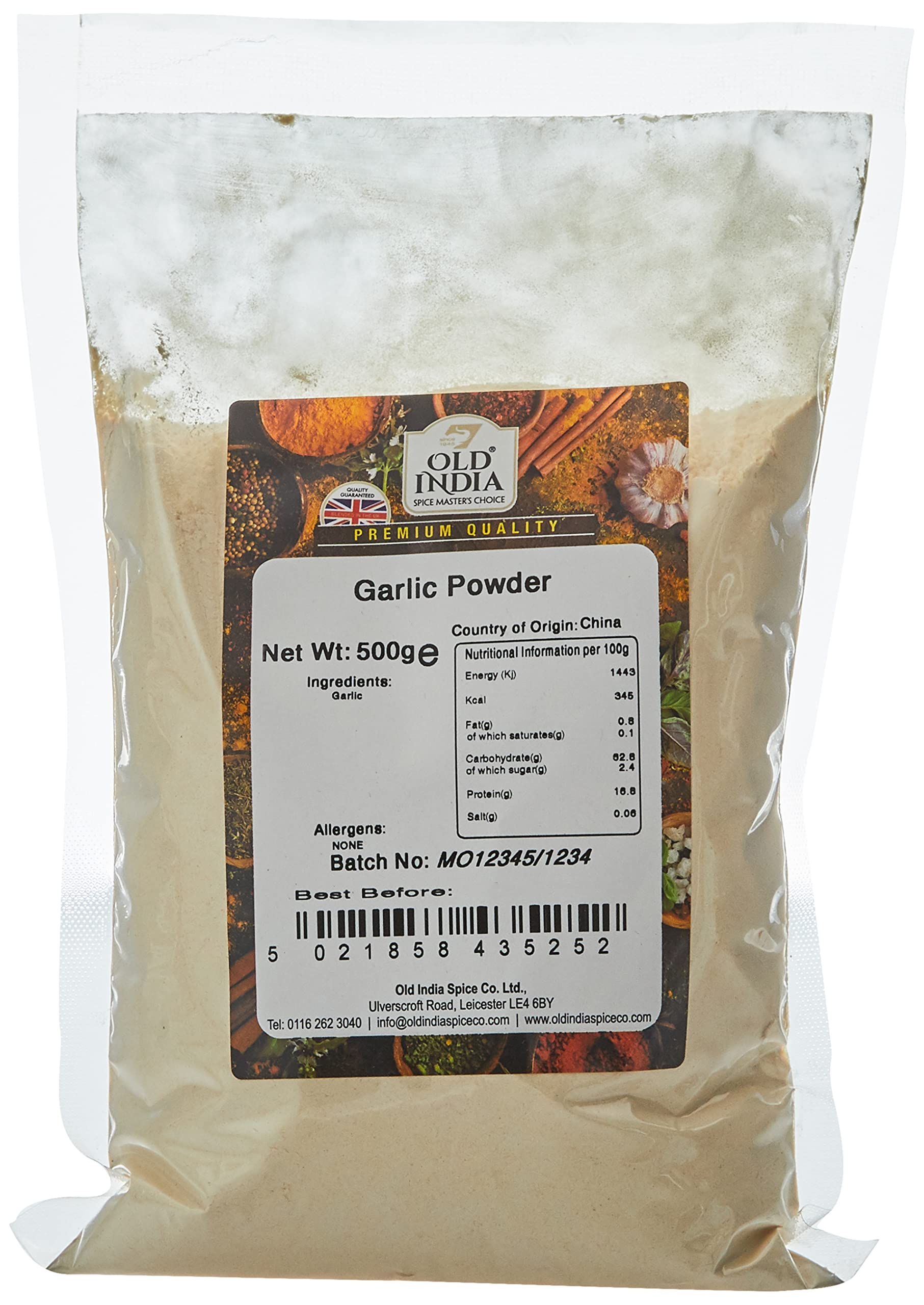Old India Garlic Powder - 100% Natural | 500g Pack | 2 Year Shelf Life 1
