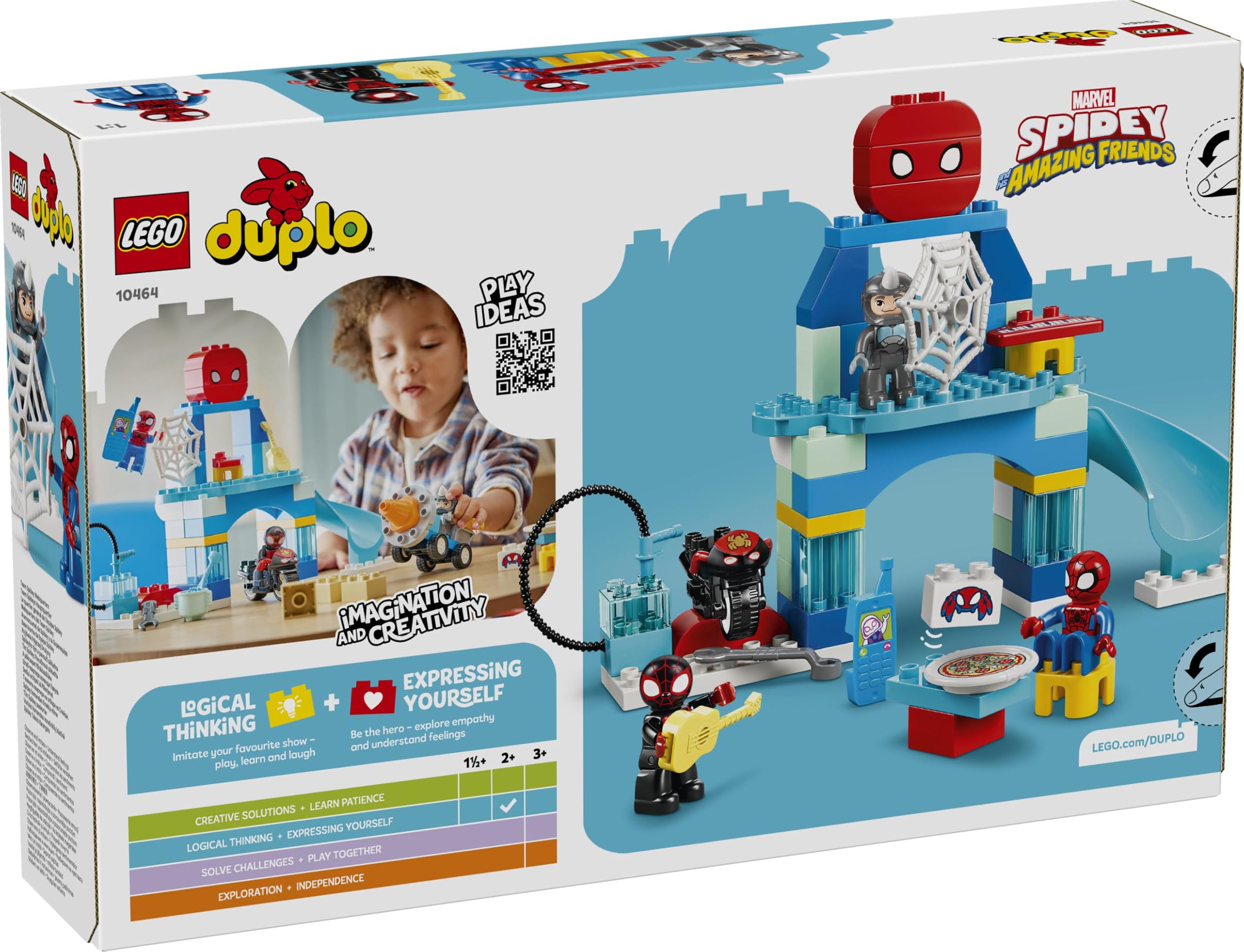 LEGO DUPLO Marvel Team Spidey Webquarters Building Set 10464 for Ages 2+ 9
