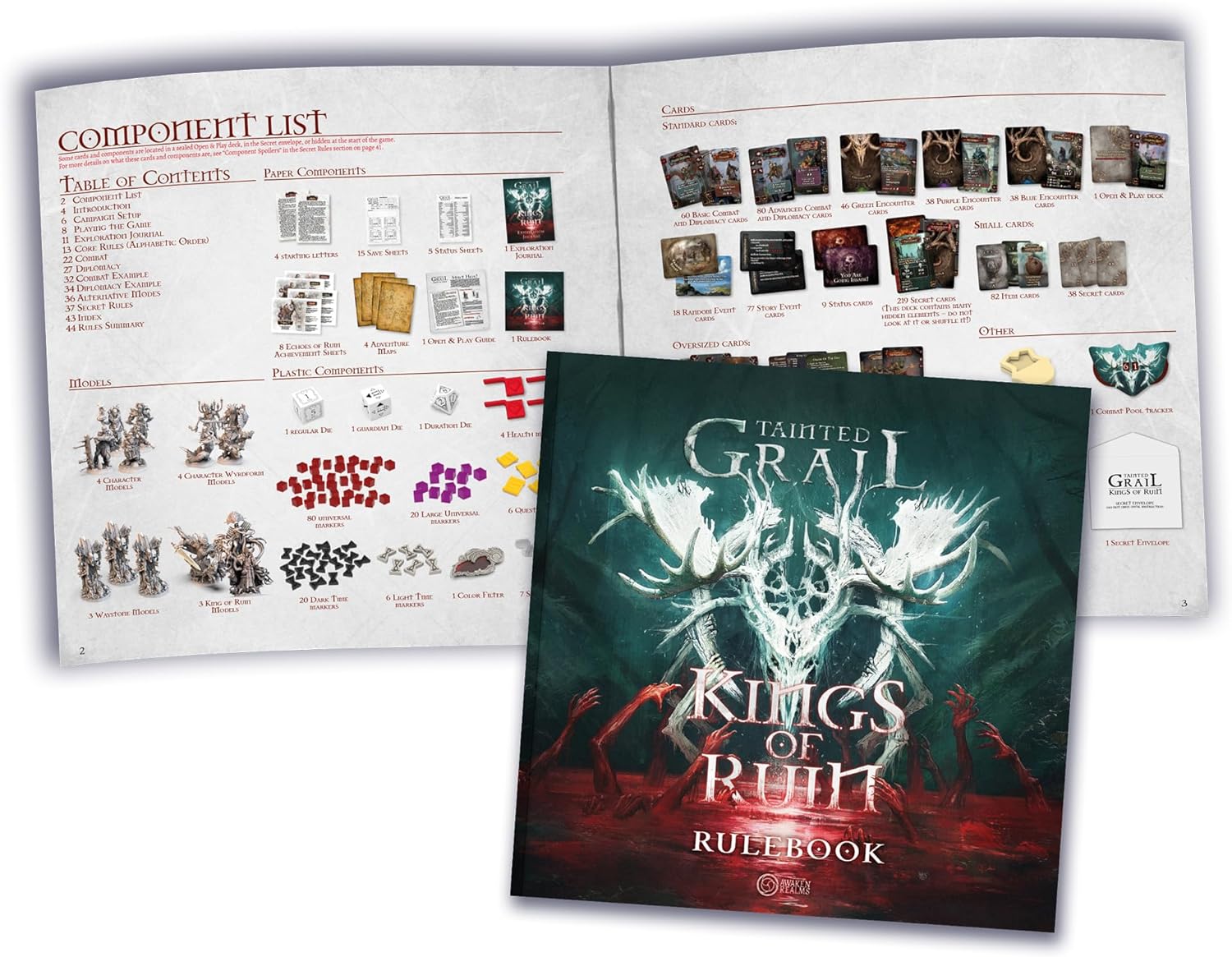 Awaken Realms Tainted Grail: Kings of Ruin Board Game CORE Box 4