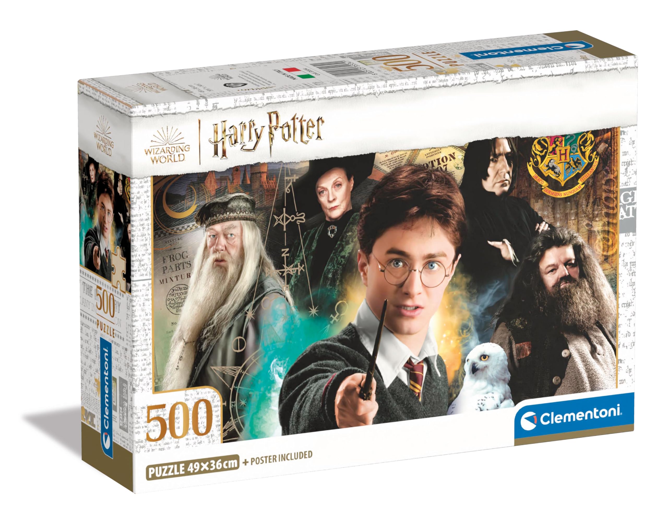 Clementoni Harry Potter Jigsaw Puzzle - 500 Pieces | 49 x 36 cm Completed Size
