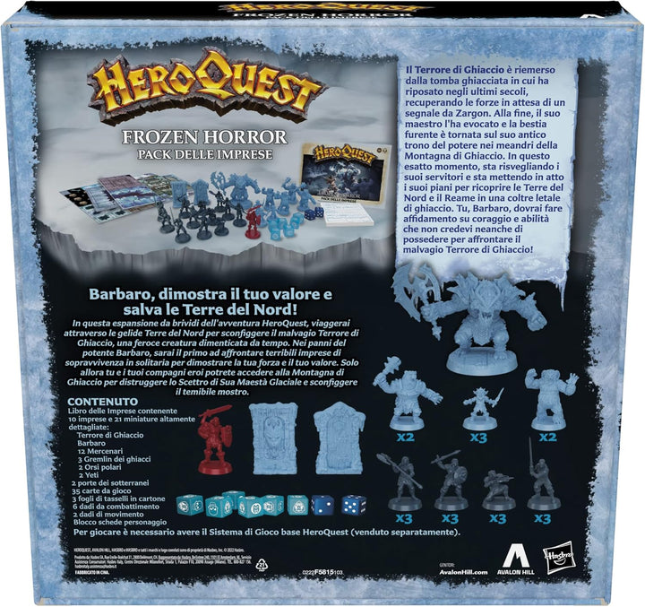 Avalon Hill HeroQuest Frozen Horror Expansion Pack (F5815103)