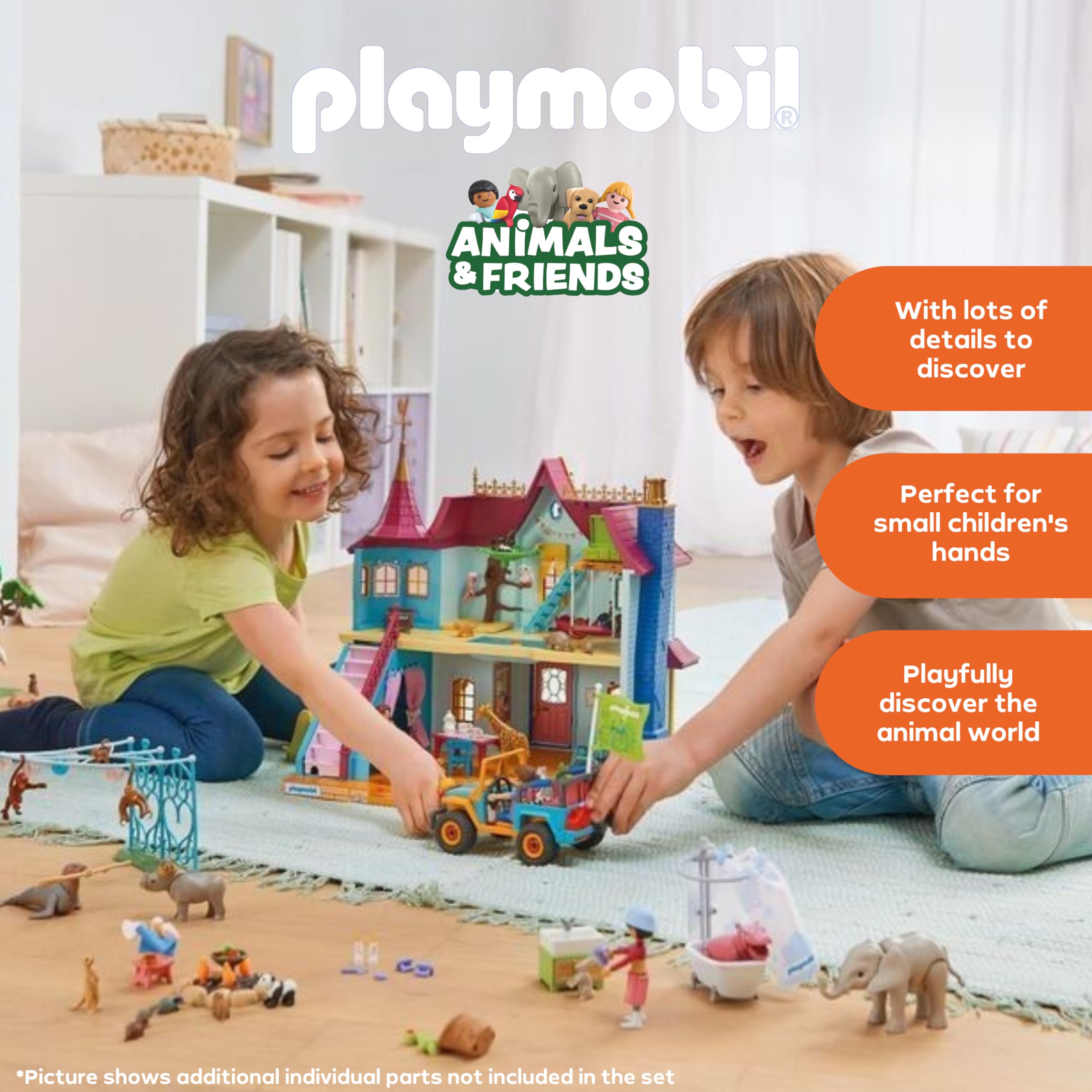 Playmobil Animals & Friends Fun Birthday Party Toy for Ages 4+ 3