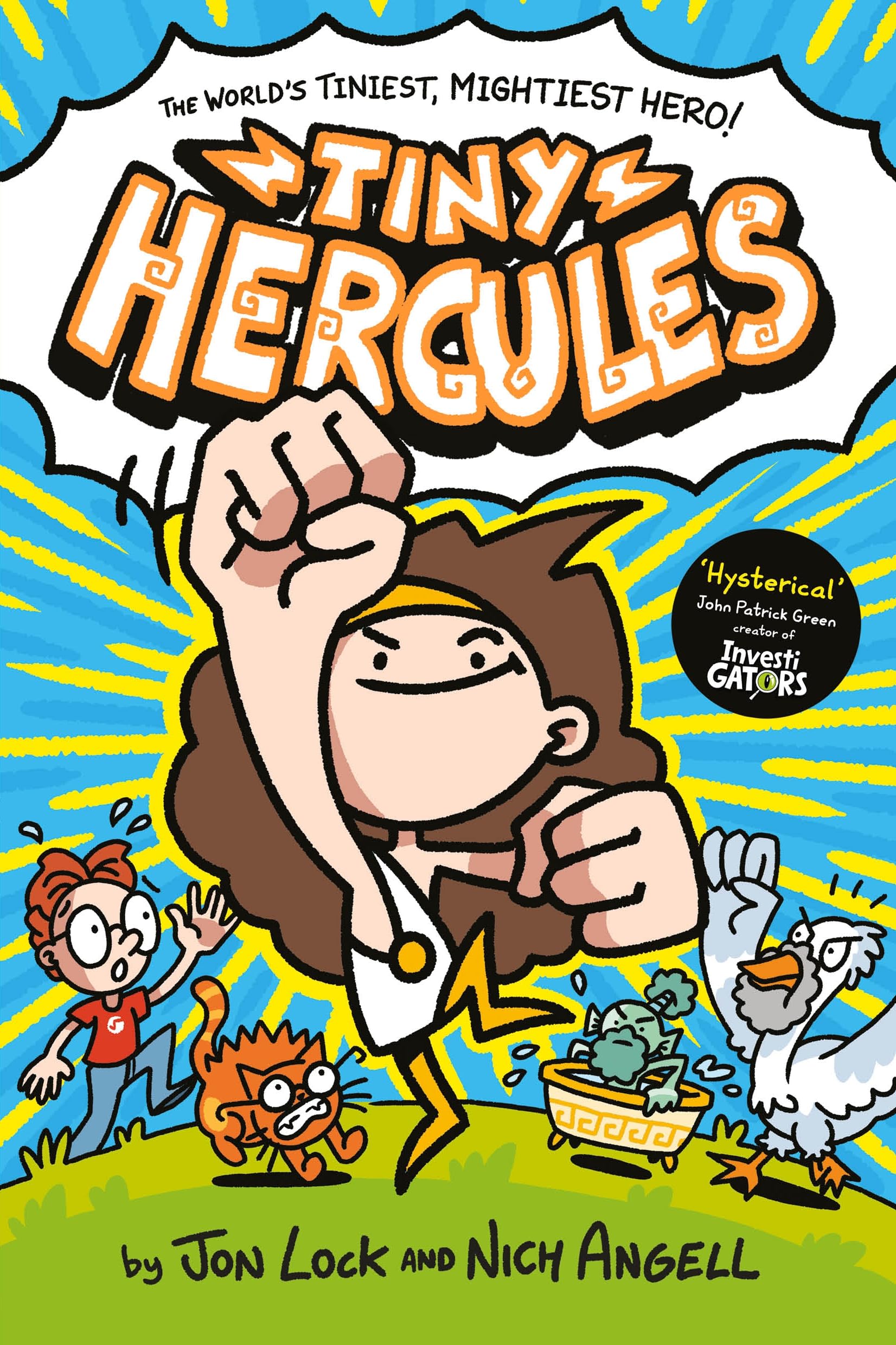 MACMILLAN Tiny Hercules: A chaotically funny comic book adventure | Paperback | Ages 7-11
