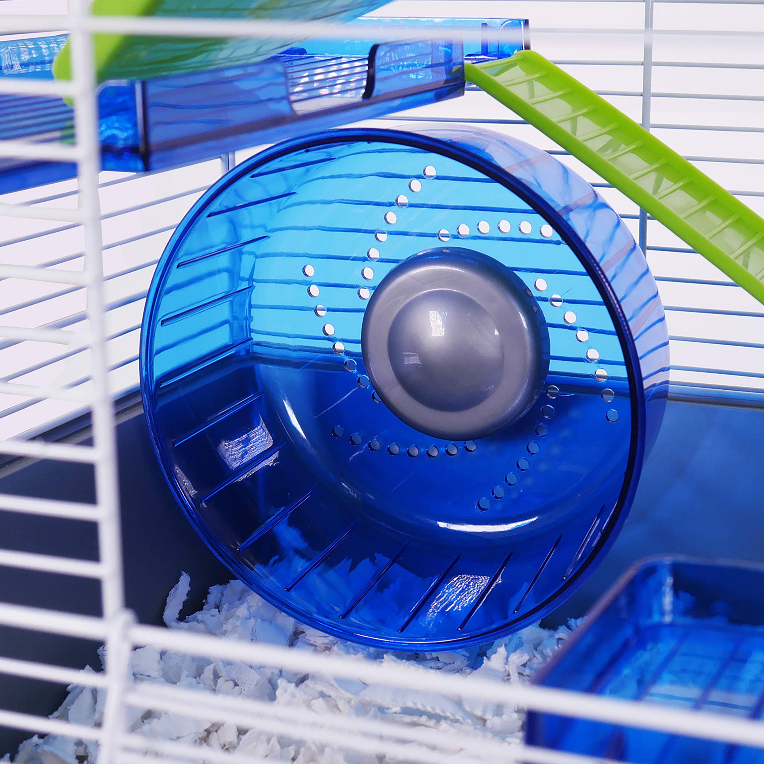 Rosewood Pico Exercise Wheel - 17cm Diameter | Solid Design | Versatile Mounting for Hamsters & Mice