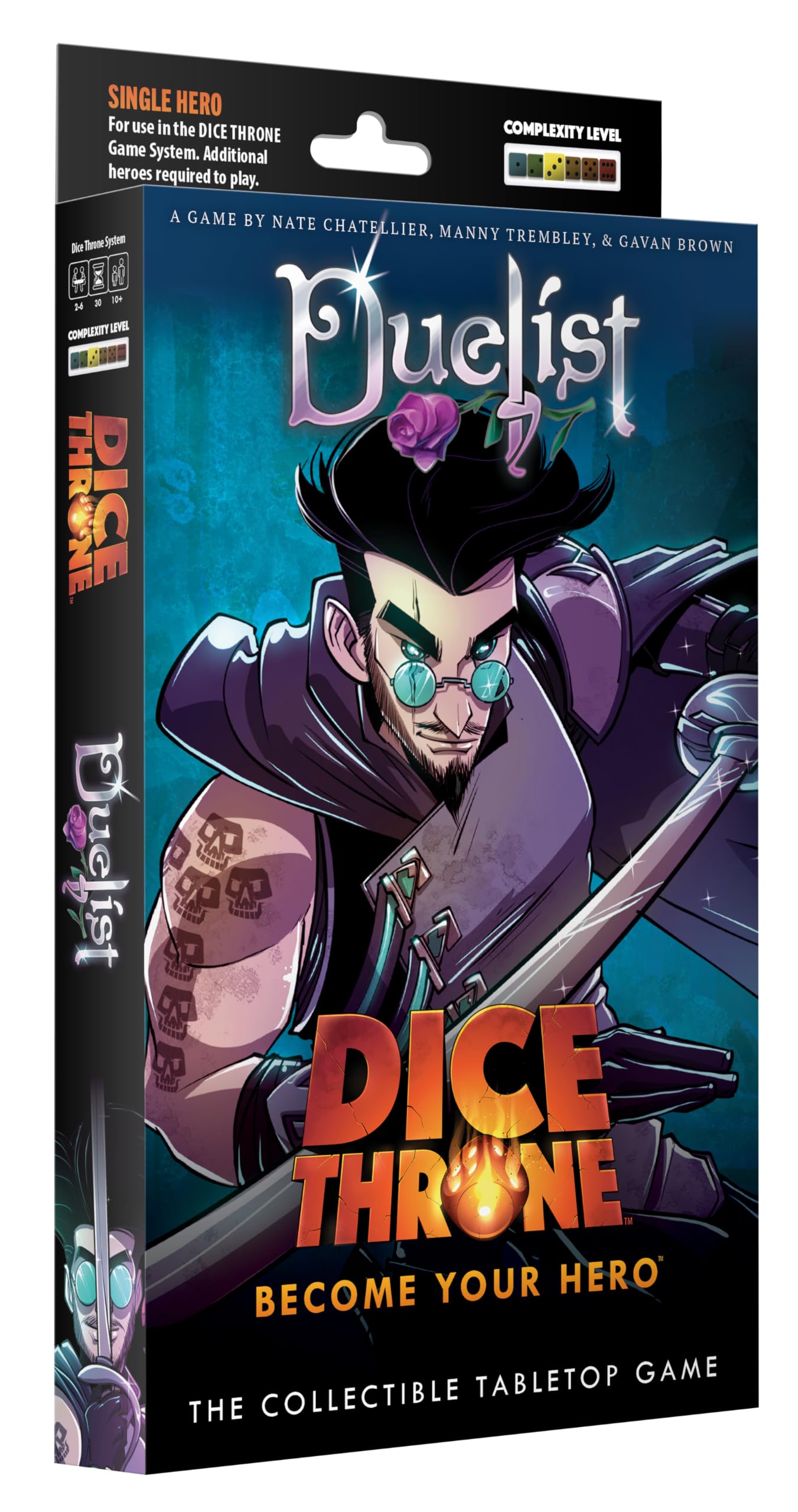 Dice Throne Duelist Hero Pack - Footwork Mechanic, Cross-Season Compatibility | 2-4 Players, Ages 8+ 1