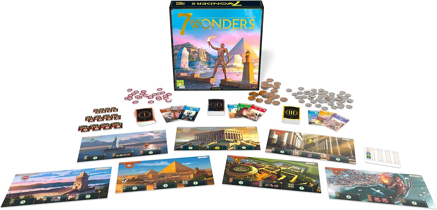 Repos Production 7 Wonders 2nd Edition Board Game 6