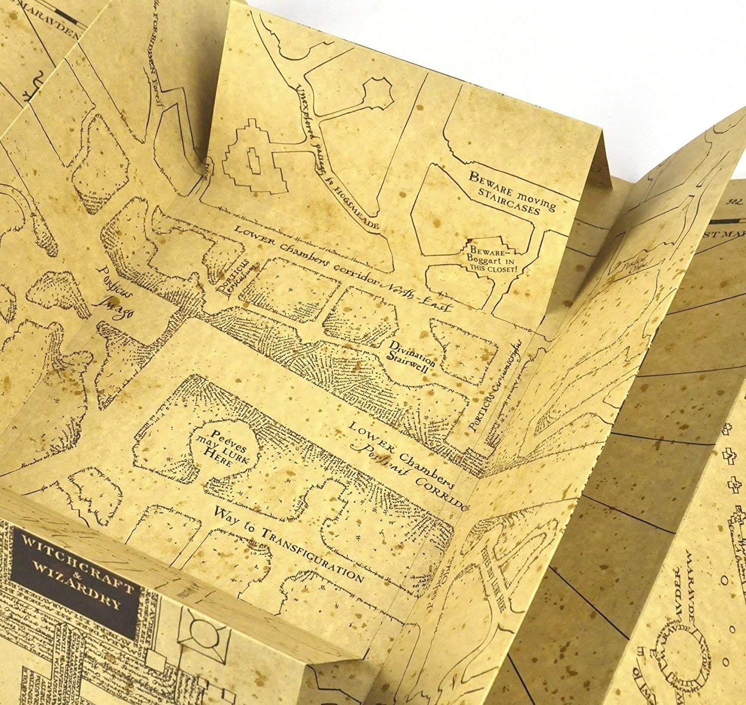 The Noble Collection Harry Potter - Marauder's Map Prop Replica (NN7888) 4