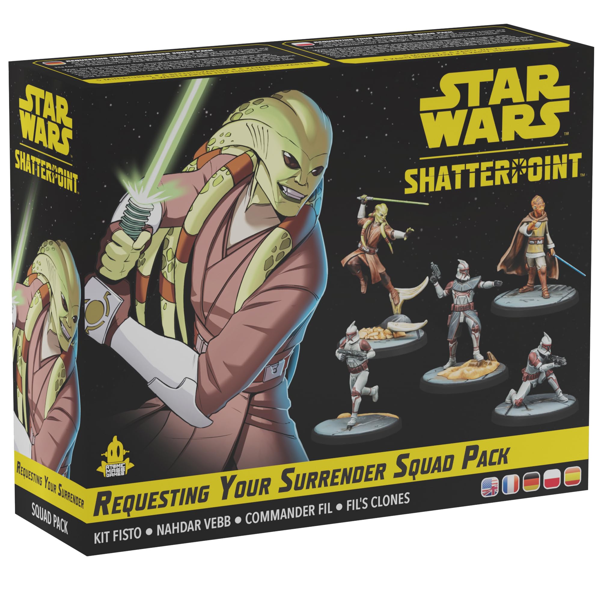 Atomic Mass Games Star Wars: Shatterpoint Requesting Your Surrender Squad Pack 1
