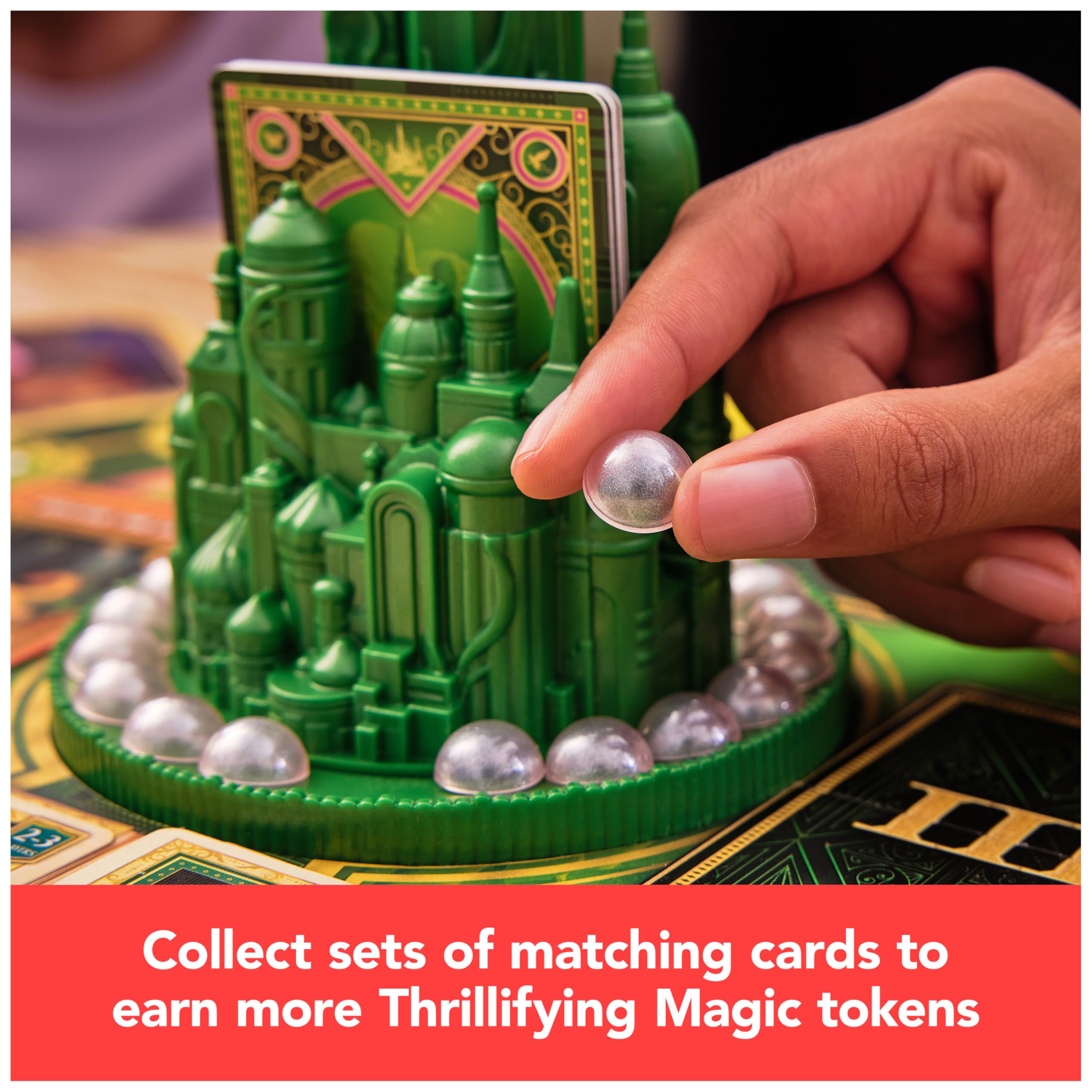 Spin Master Games Wicked: The Game Family Strategy Board Game | 2-4 Players | Ages 10+ 4