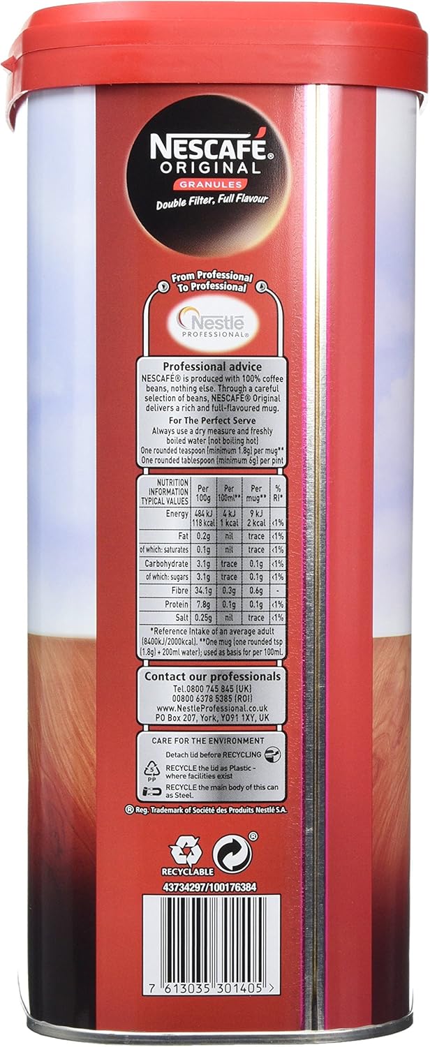 NESCAFÉ Original Instant Coffee Granules 1kg Tin 4