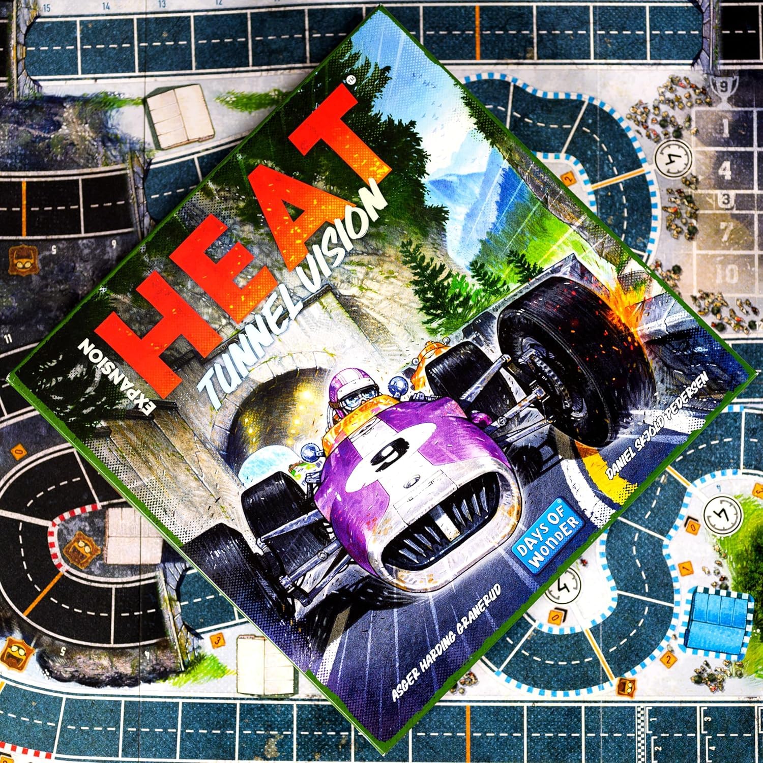 Days of Wonder Heat - Tunnel Vision Expansion | Board Game | Ages 10+ | 1-6 Players | 60 Minutes 2