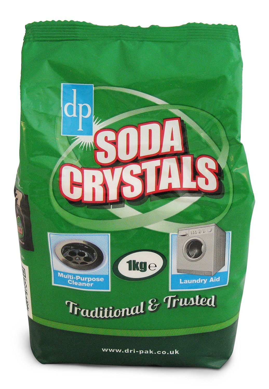 Dri-Pak Soda Crystals - Multi-Purpose Cleaner & Deodoriser | 1kg Powder