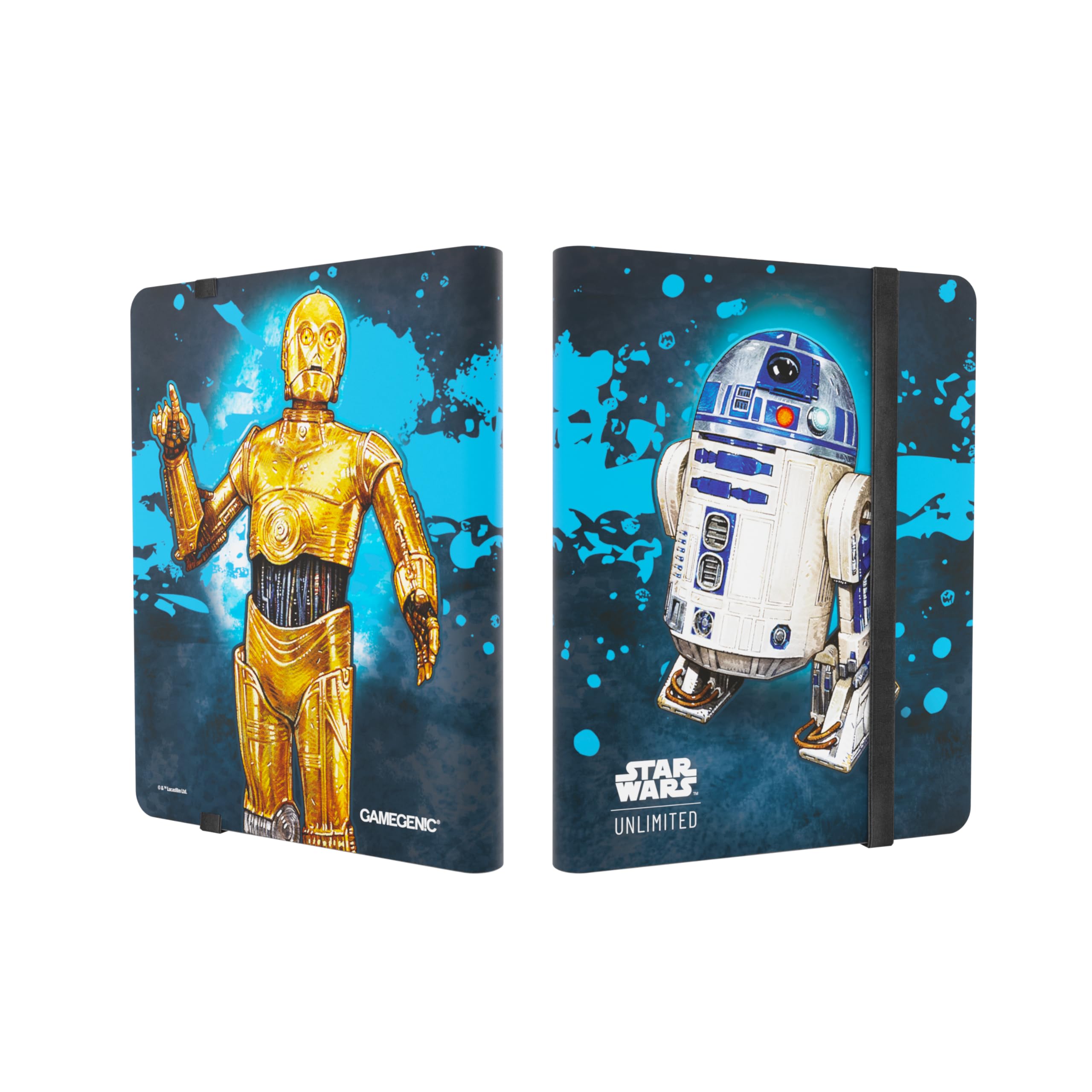 Gamegenic Star Wars: Unlimited 18-Pocket Album - C-3PO & R2-D2 | Card Storage 1