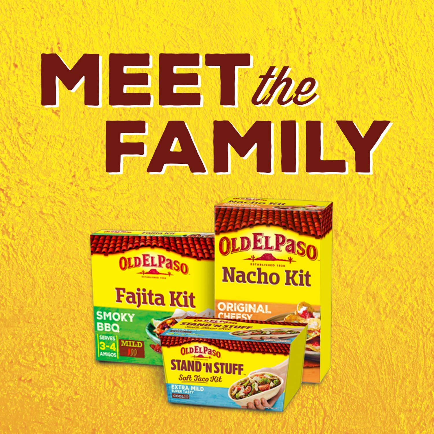 Old El Paso Stand 'N' Stuff Smoky BBQ Soft Taco Kit 345g (Pack of 4) 7