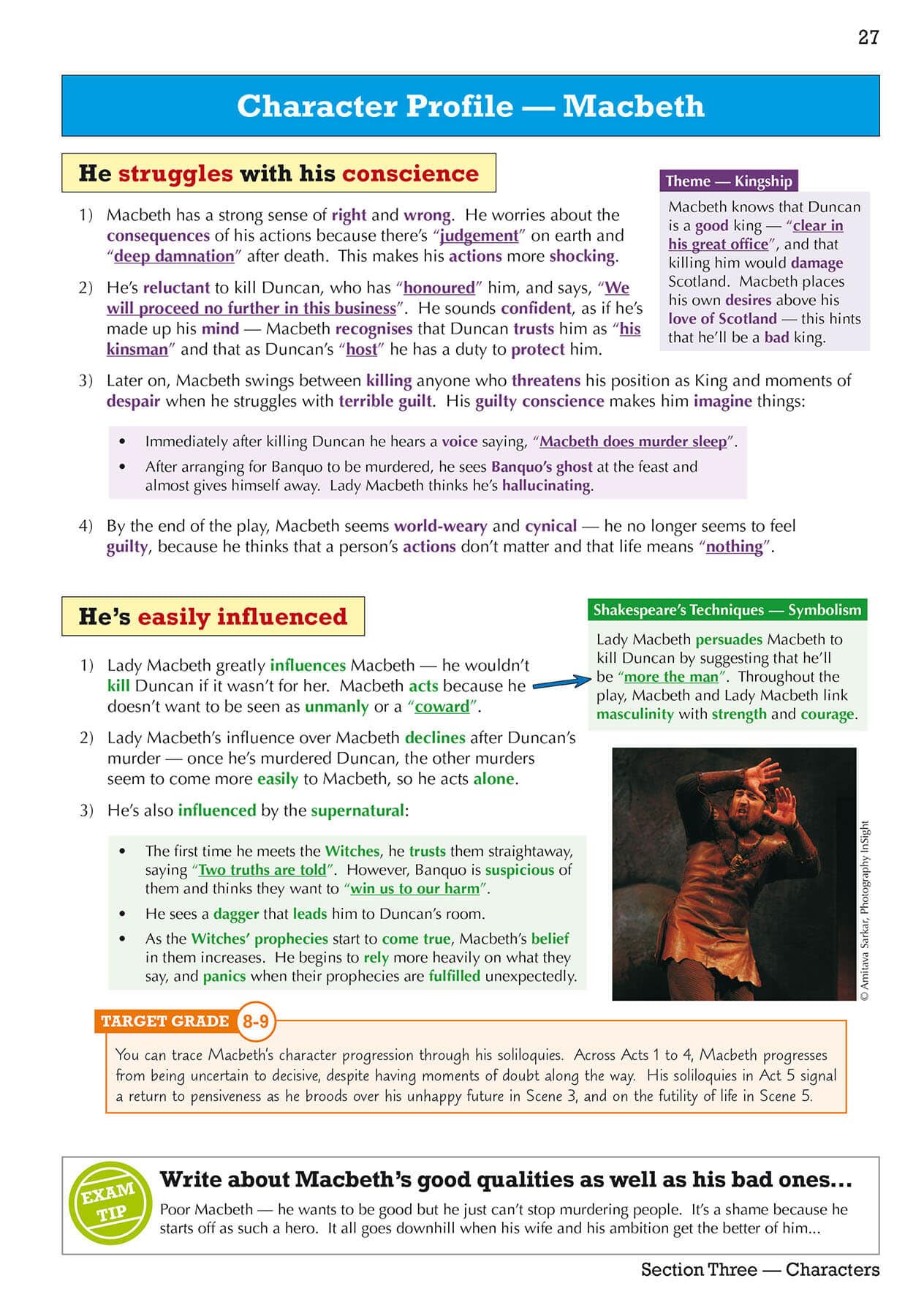 CGP New GCSE English Shakespeare Text Guide - Macbeth | Includes Online Edition & Quizzes | 9-1 Revision 3