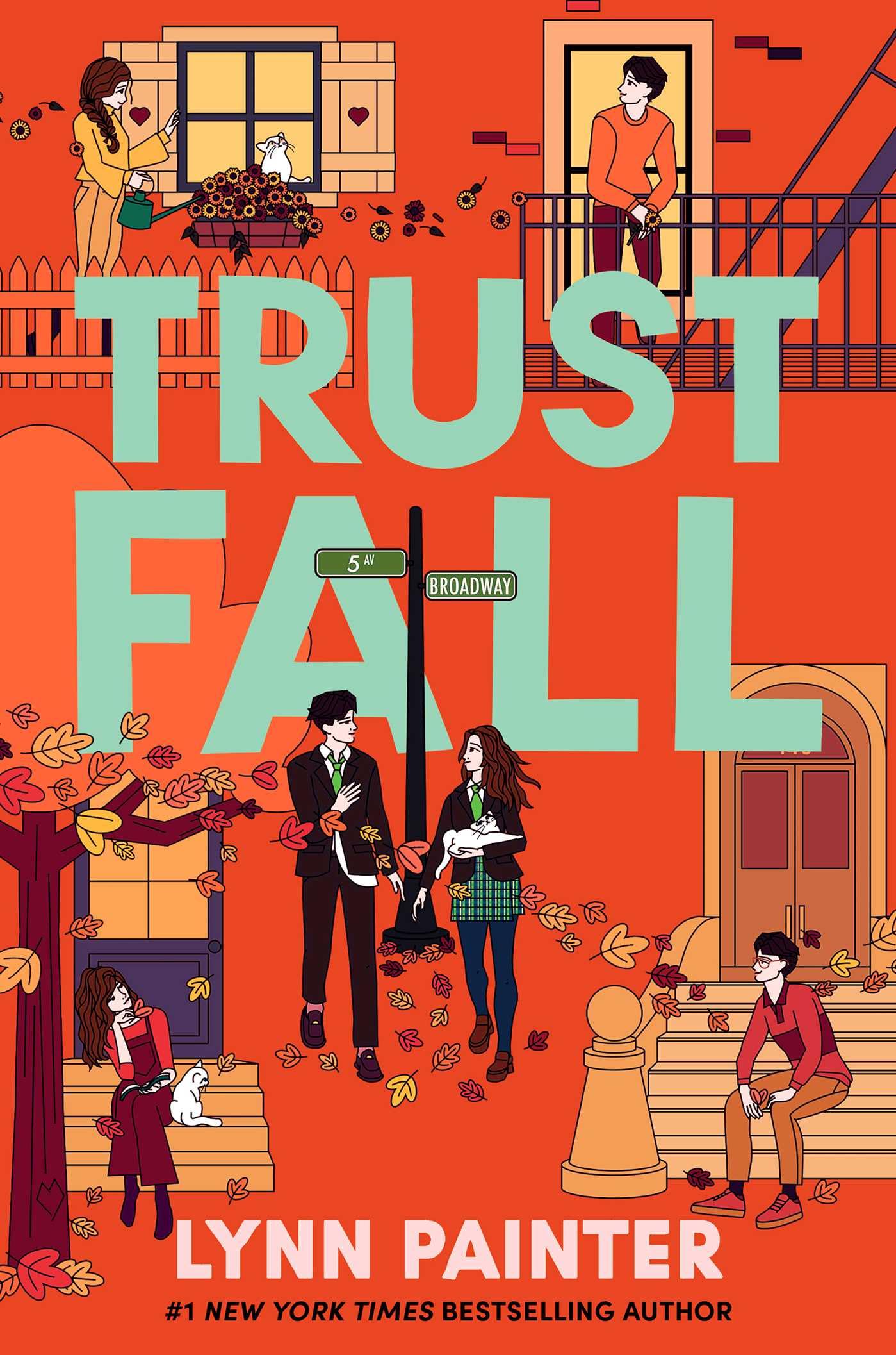 Trust Fall by Lynn Painter - Romantic Comedy Novel | Paperback | 416 Pages