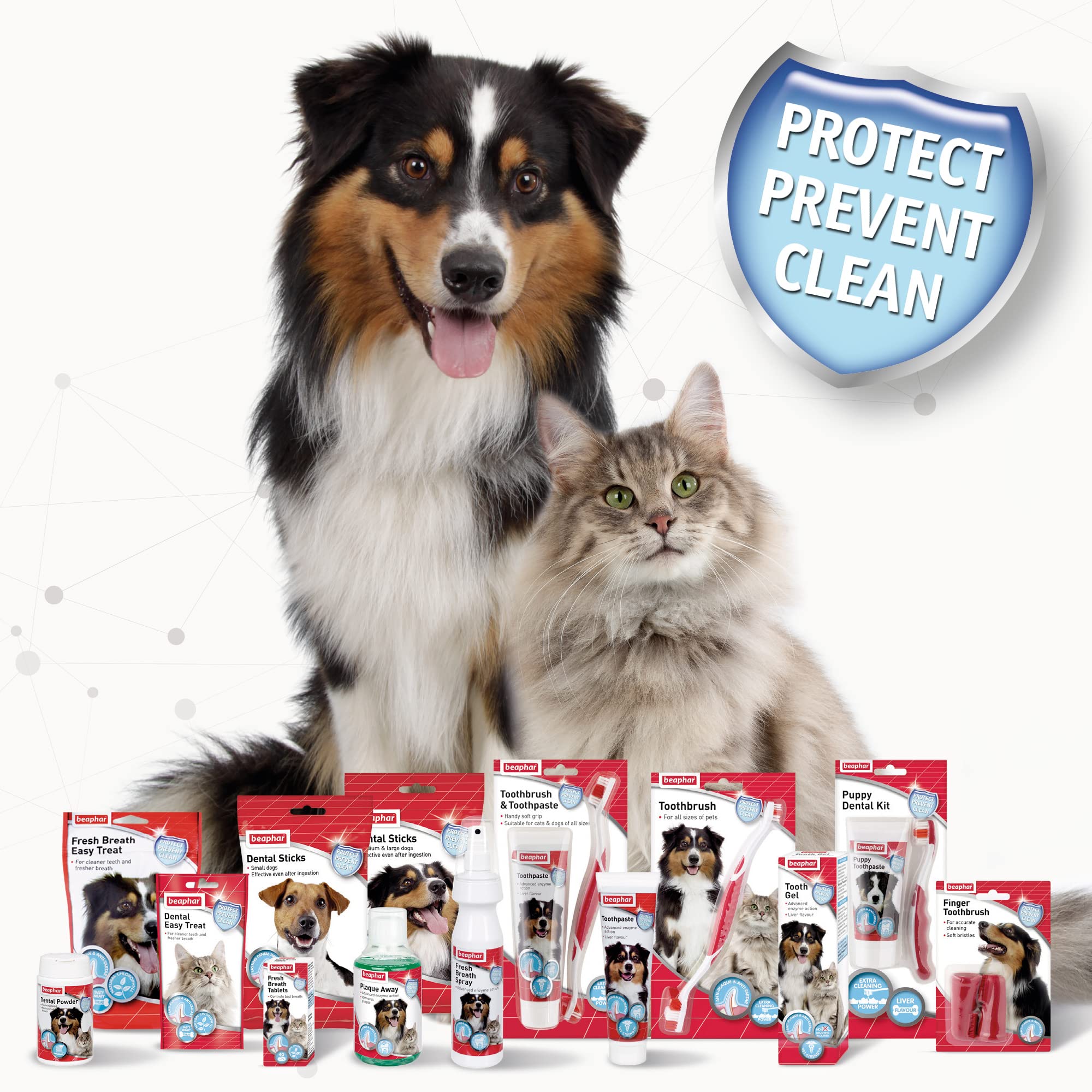 Beaphar Fresh Breath Anti-Plaque Spray with Enzymes & Peppermint Oil for Dogs & Cats | 150ml 7