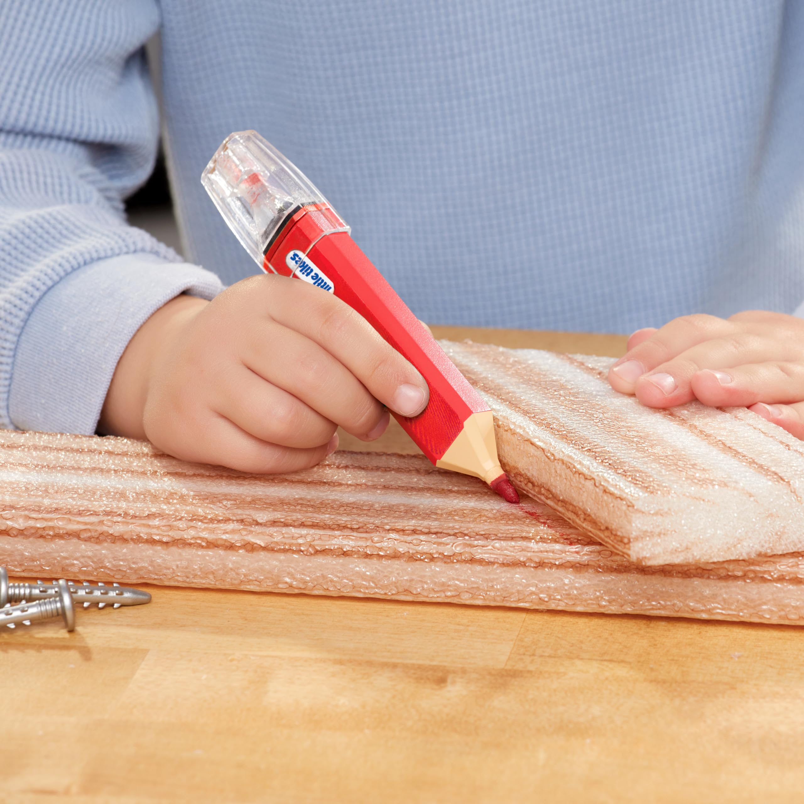 Little Tikes Creative Construction Power Cuts Set - 120-Piece Building Playset for Kids 3+ 6