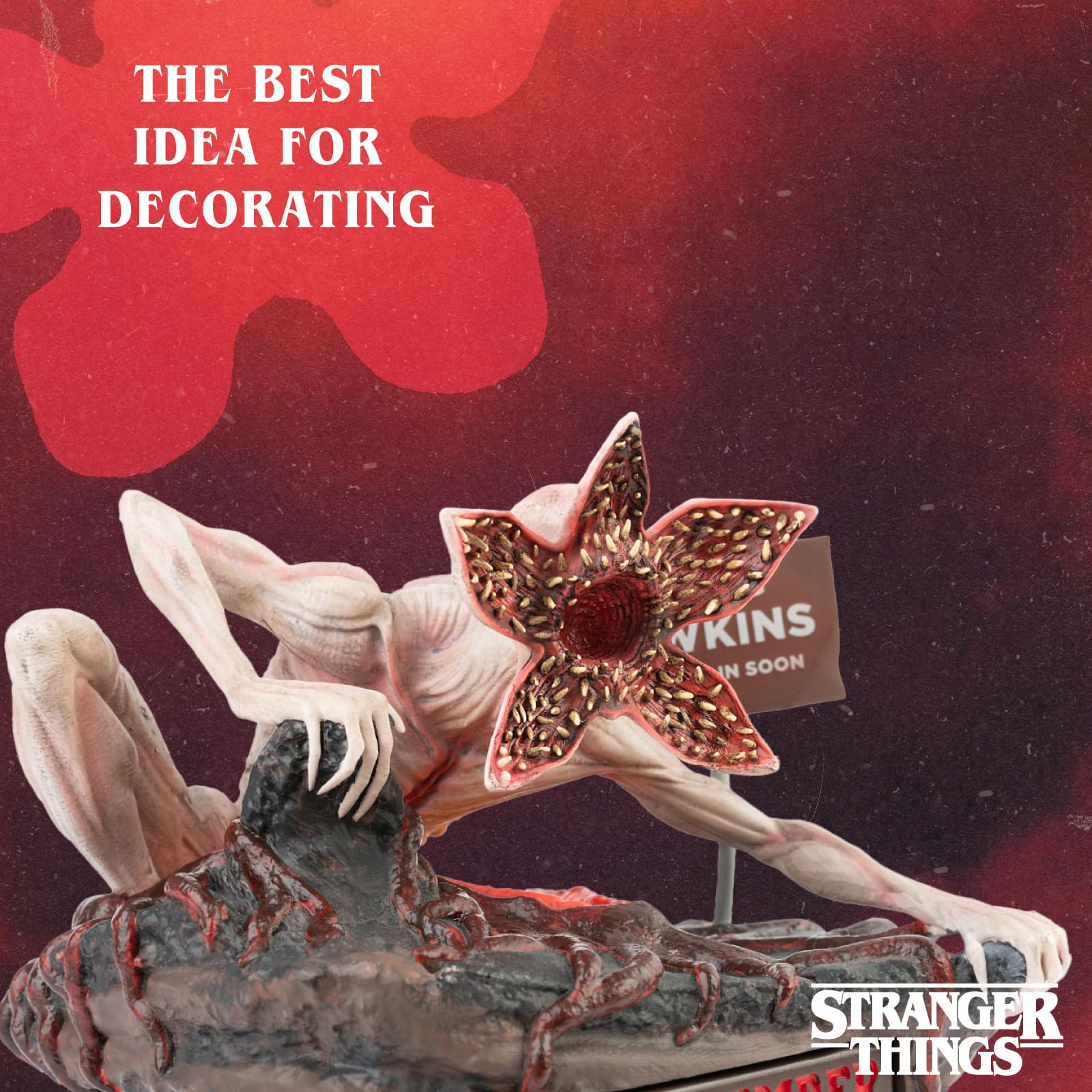 Grupo Erik Stranger Things Demogorgon Perpetual Flip Calendar - Resin Desk Display 11