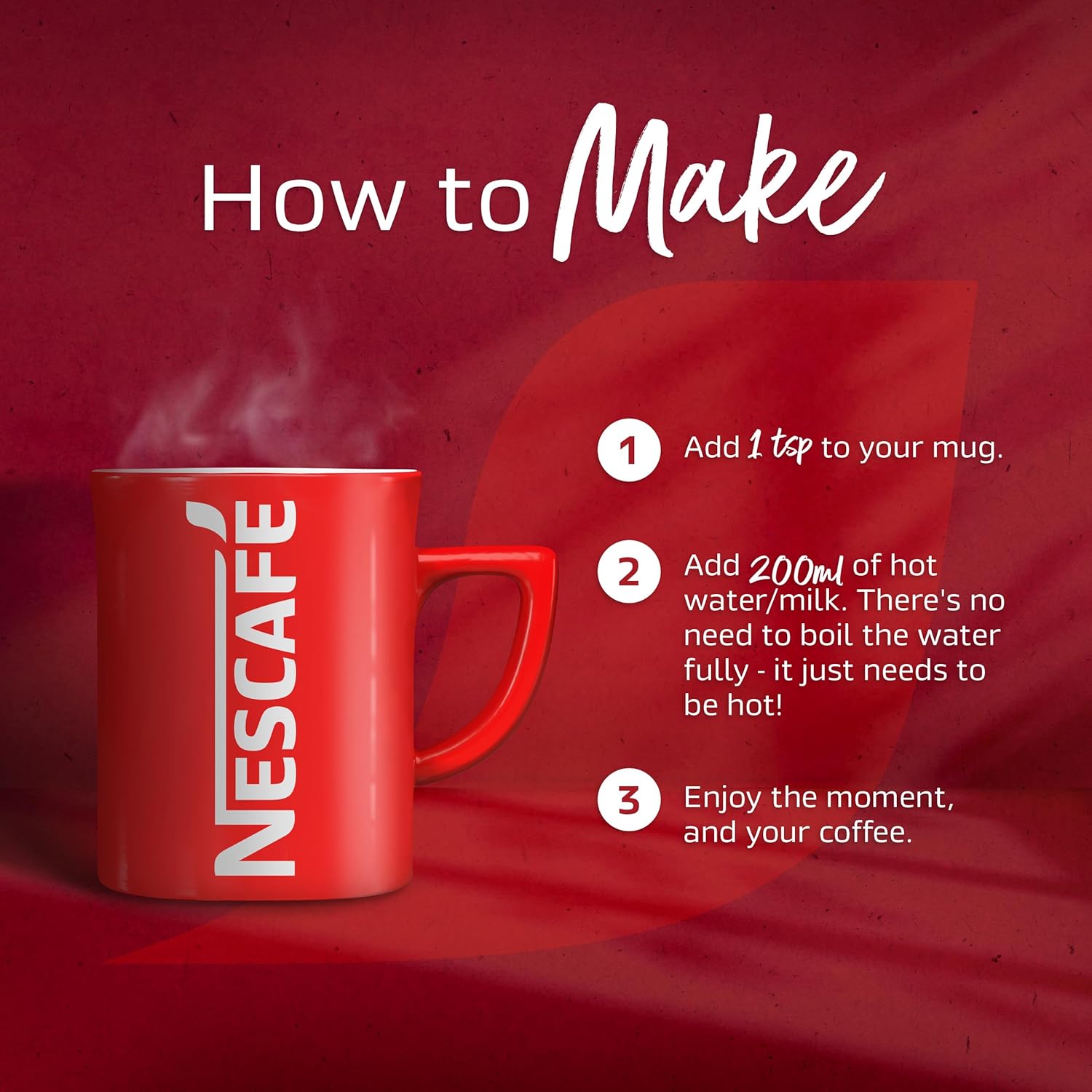 NESCAFÉ Original Instant Coffee 200g - Rich Aroma, Full and Bold Flavour 6