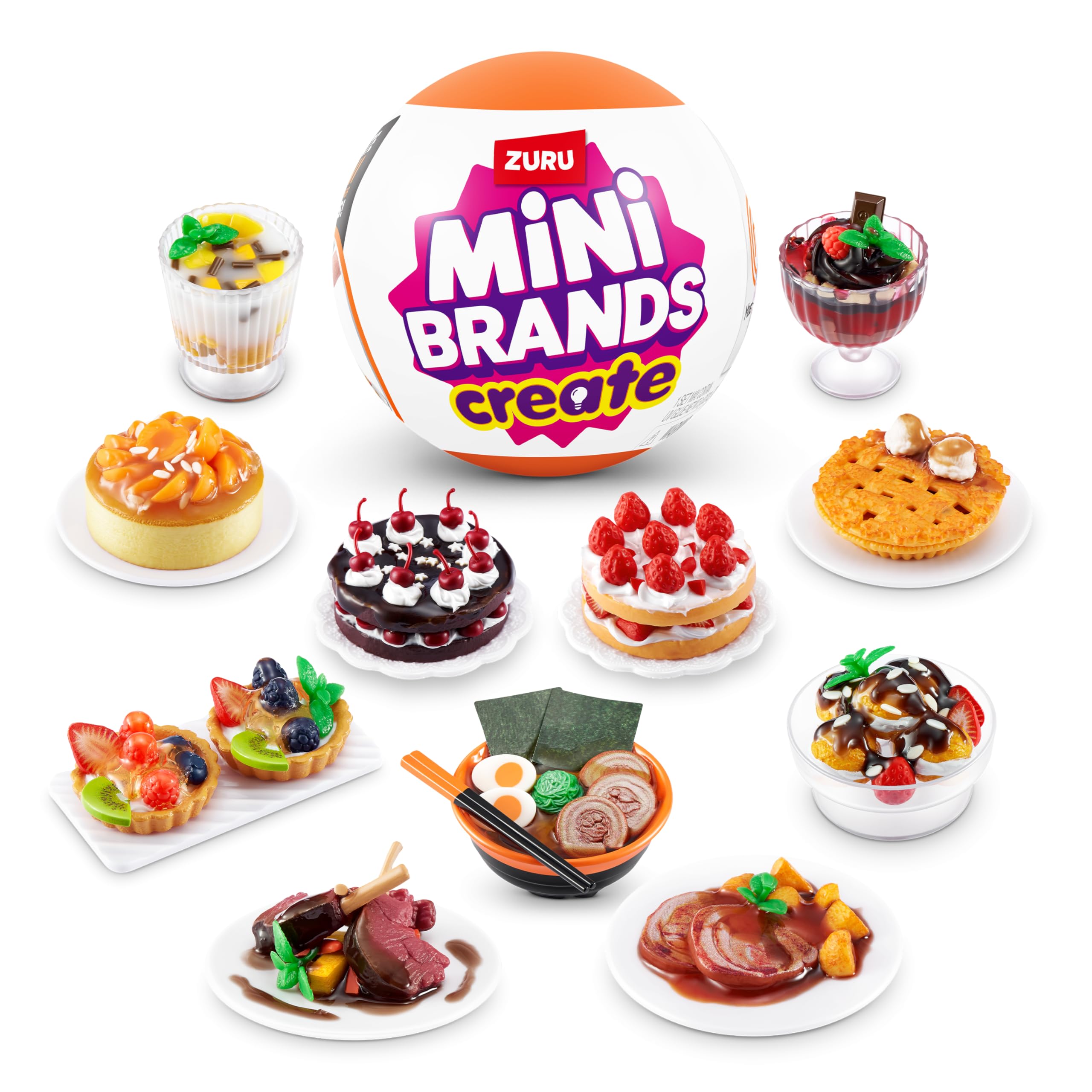 Mini Brands Create MasterChef Capsule by ZURU - Collect 11 Dishes | Series 1 | Ages 3+ 3