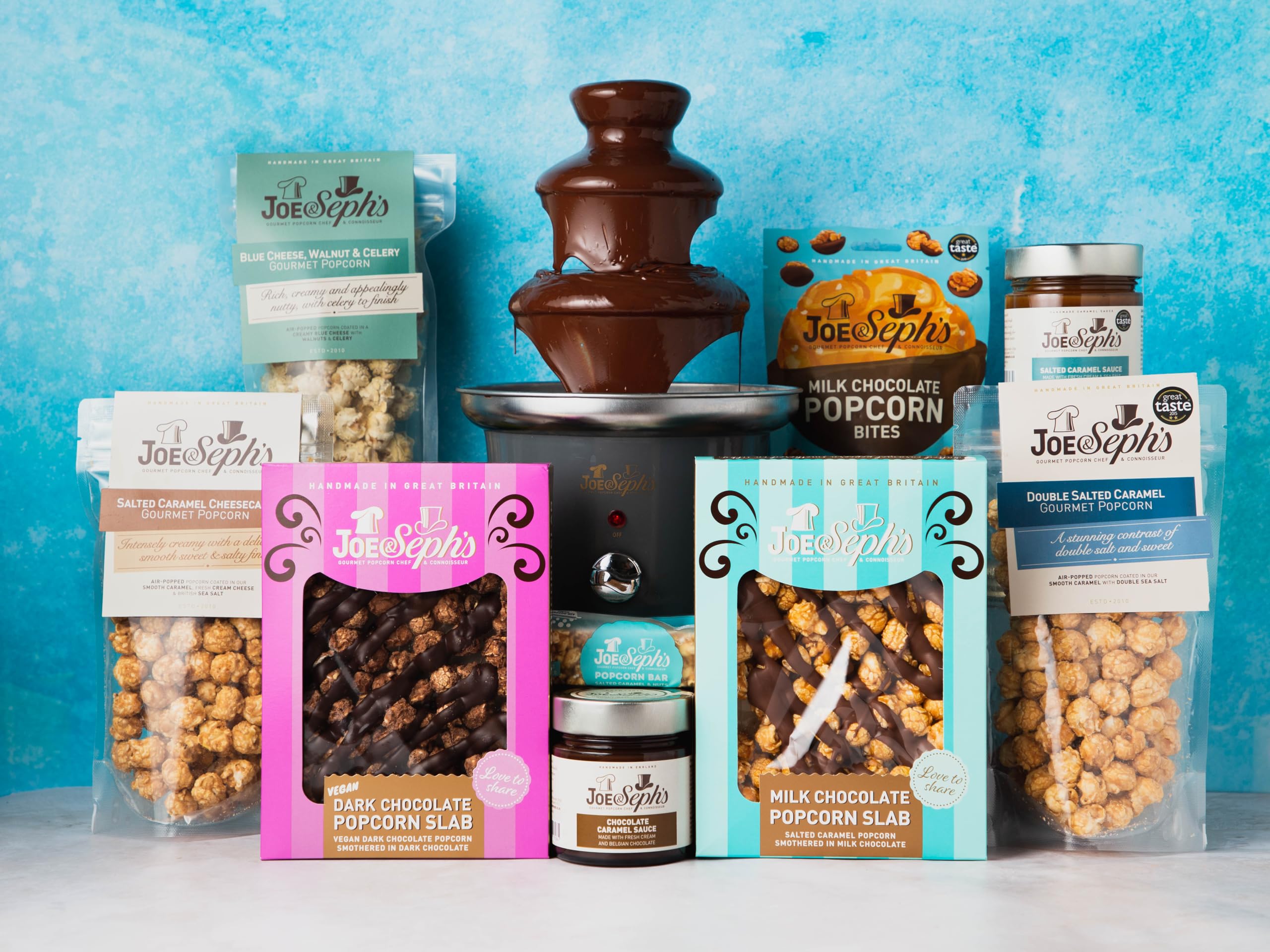 Joe & Sephs Belgian Chocolate Popcorn (4x80g) - Gourmet Air-Popped Snack, 1 Star Great Taste Award, Vegetarian, Movie Night Treat 6