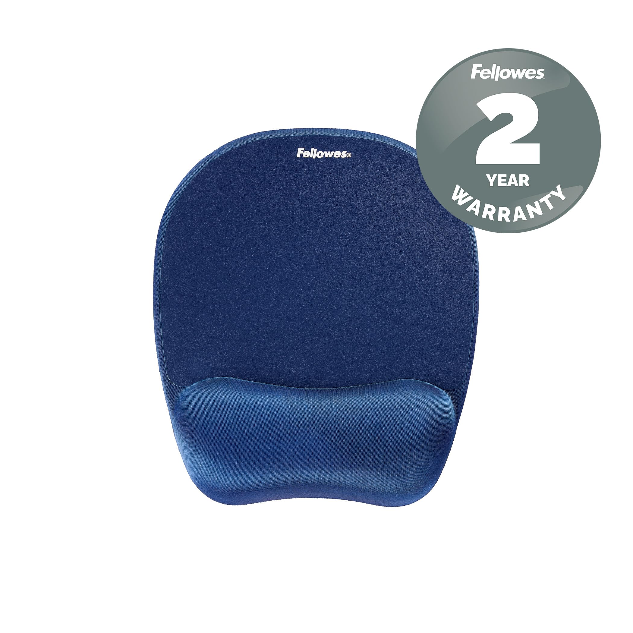 Fellowes Everyday Memory Foam Mousepad with Wrist Rest | Ergonomic Support | Blue 7