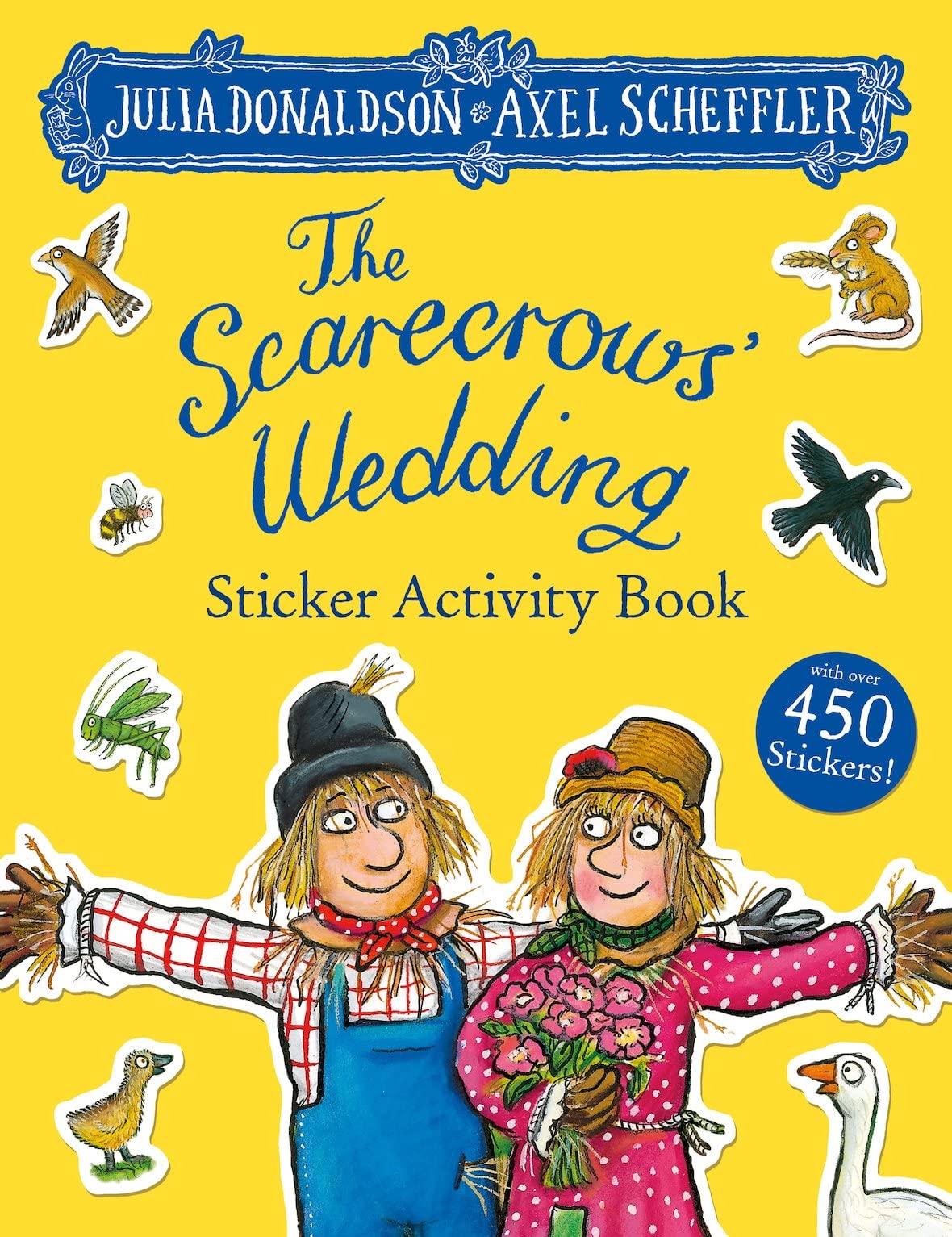 The Scarecrows' Wedding Sticker Activity Book - Mazes, Puzzles, Coloring | Ages 3-7