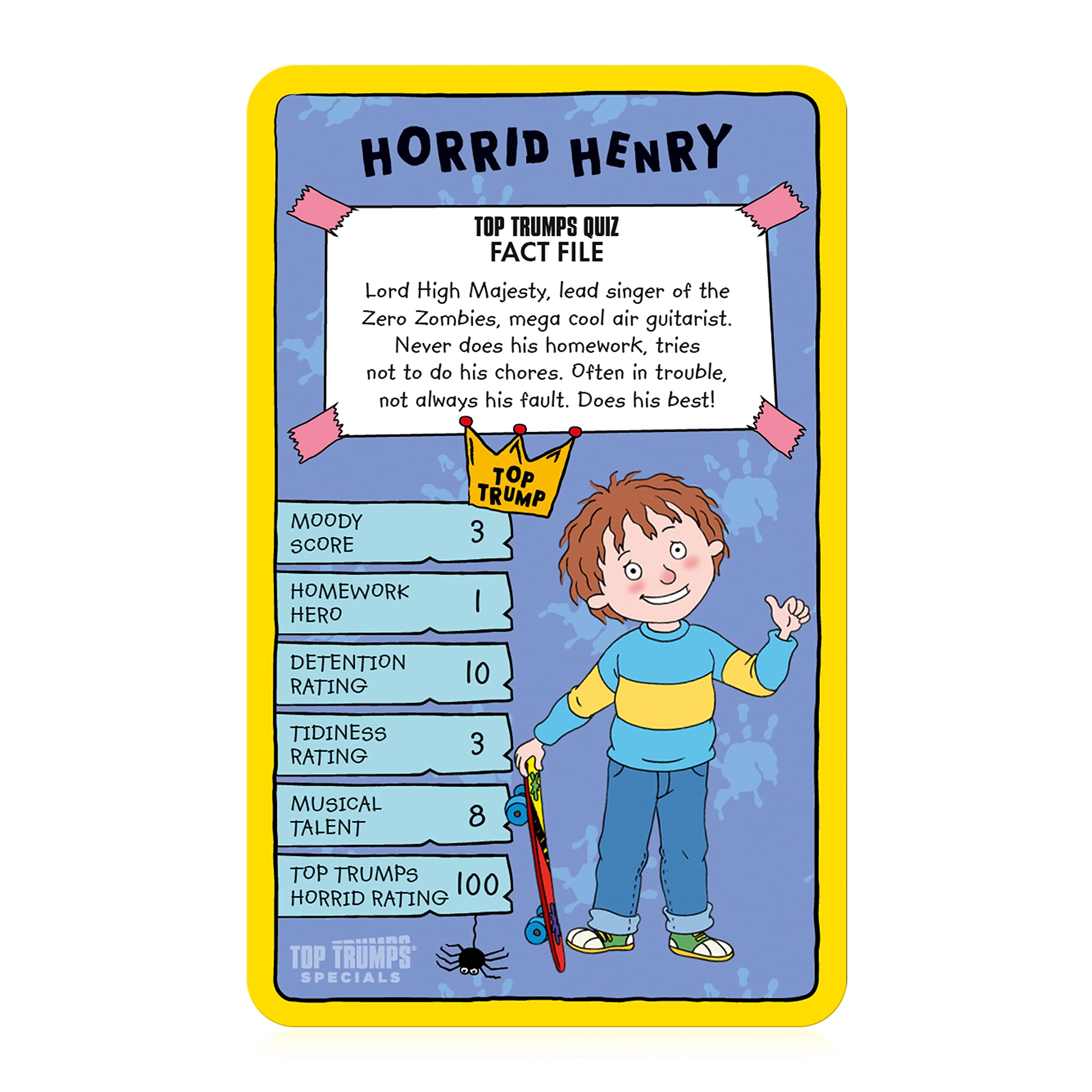 Top Trumps Horrid Henry Special Card Game 10