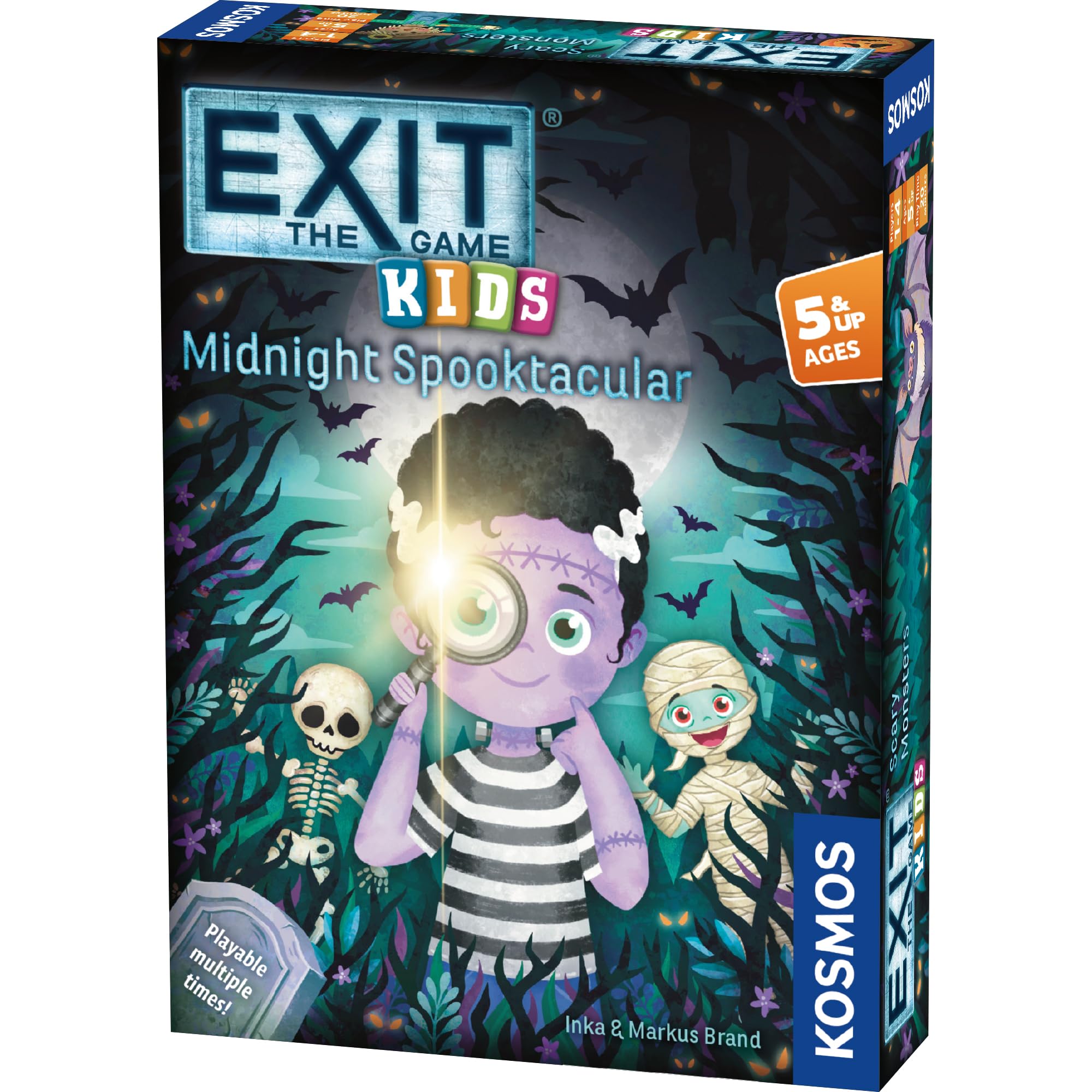 Thames & Kosmos EXIT Kids – Midnight Spooktacular Card Game 1