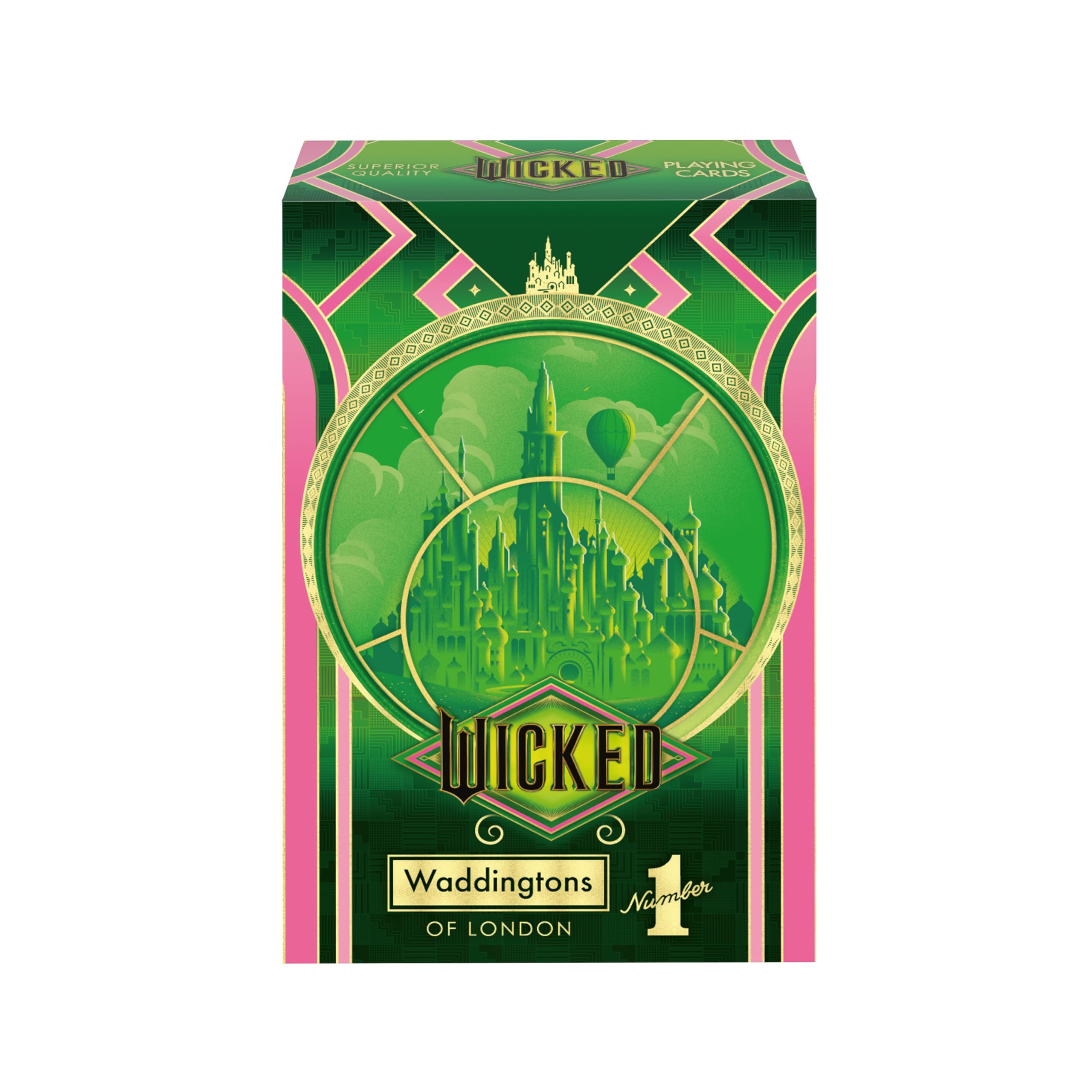 Waddingtons Number 1 Playing Card Game, Wicked Edition with Glinda and Elphaba Emblems 9
