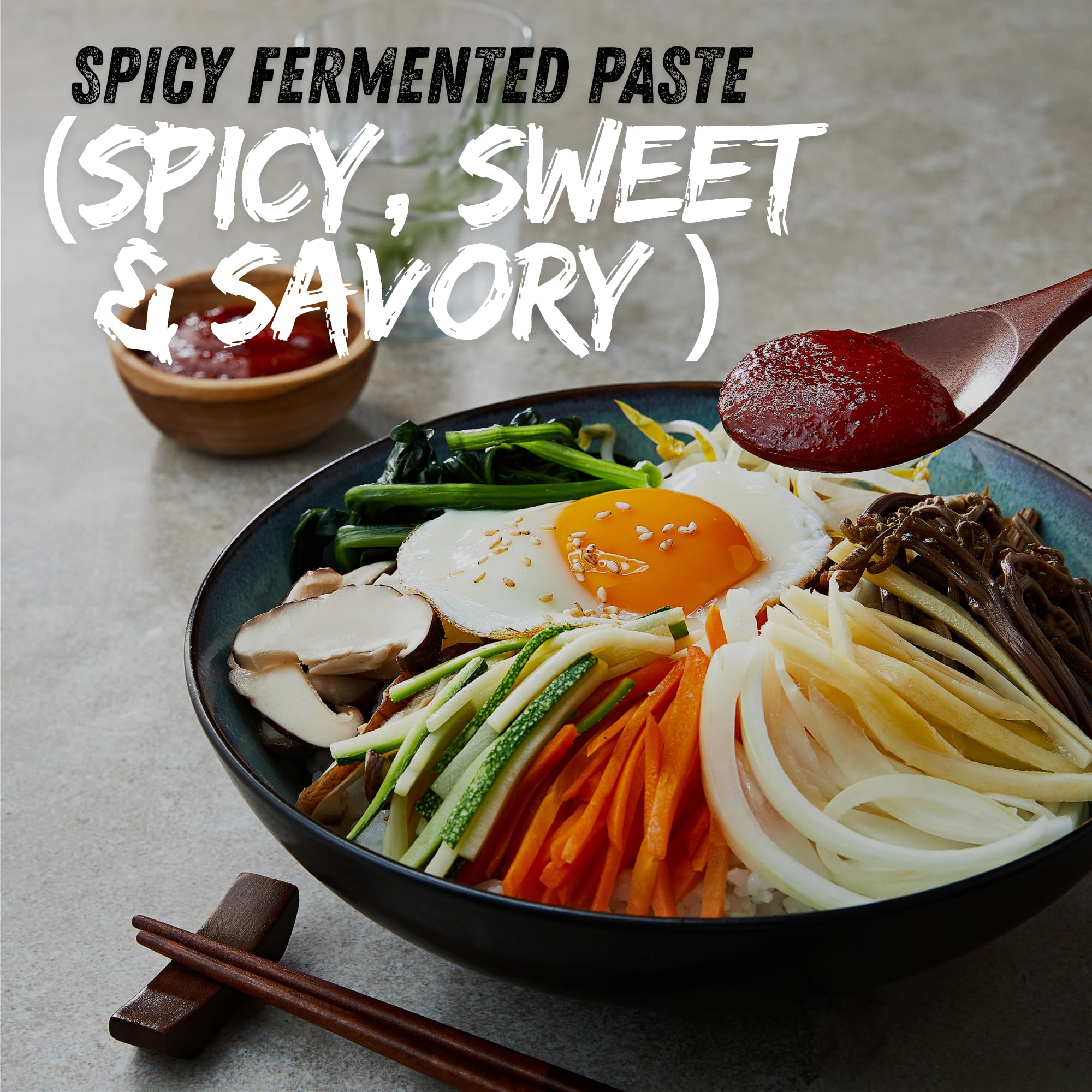 Chung Jung One Gochujang Hot Red Pepper Paste - Traditional Fermented Korean Condiment | 500g Tub 4