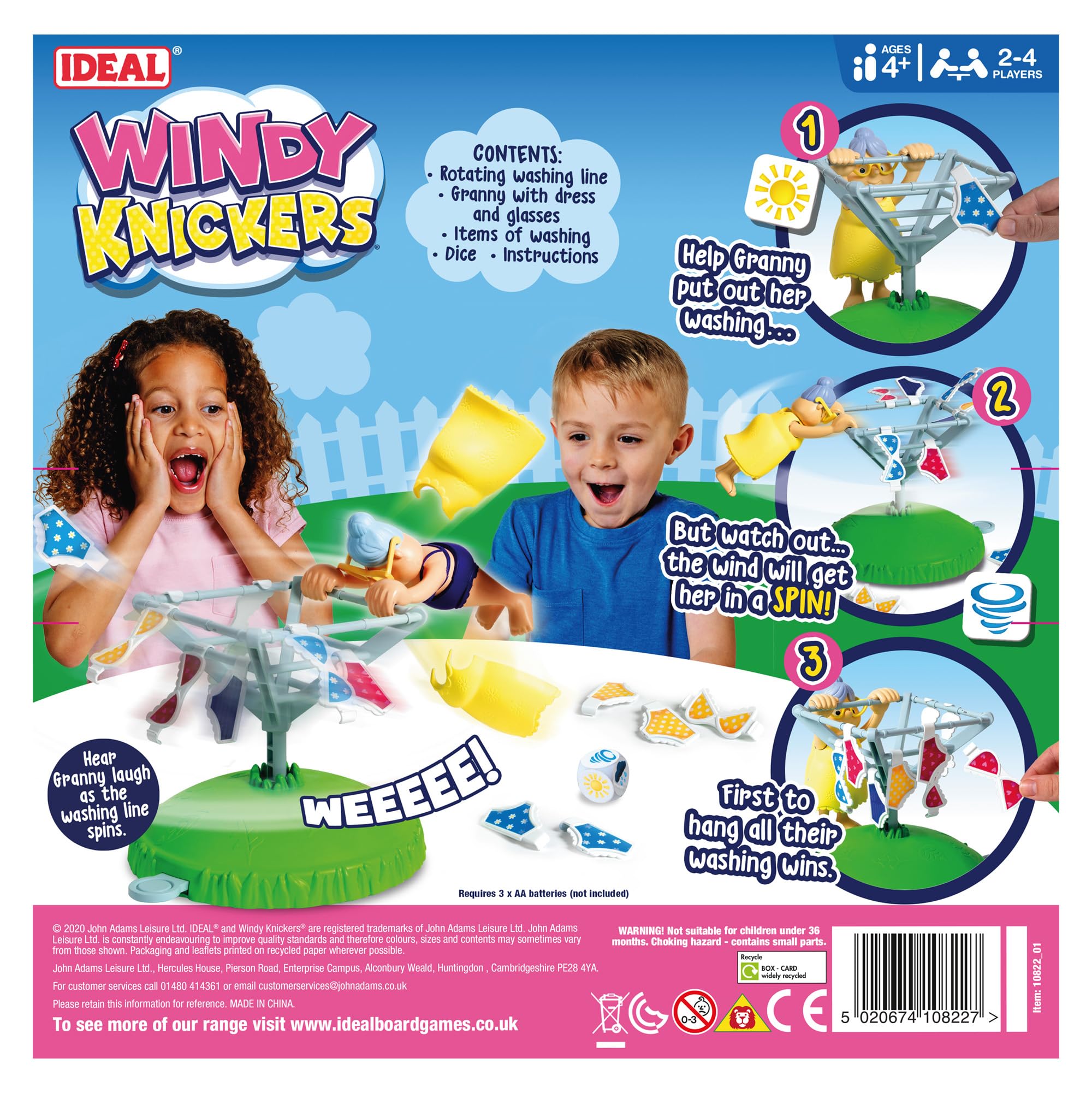 Idéal 10822 Windy Knickers Jeu d&#39;action 8
