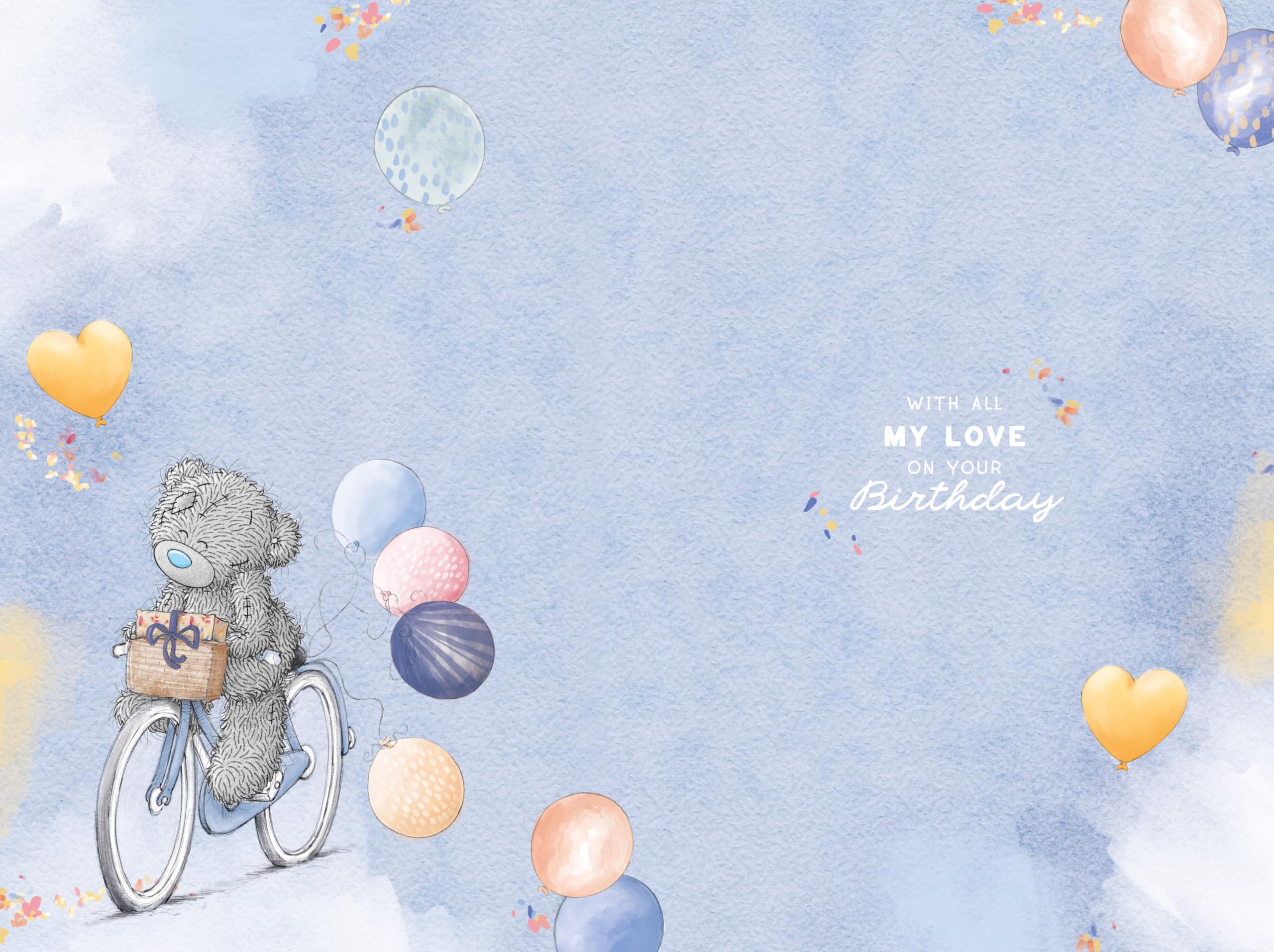 Me To You Tatty Teddy Gorgeous Husband Luxury Gold Foil Birthday Card | 6 x 9 Inches 2