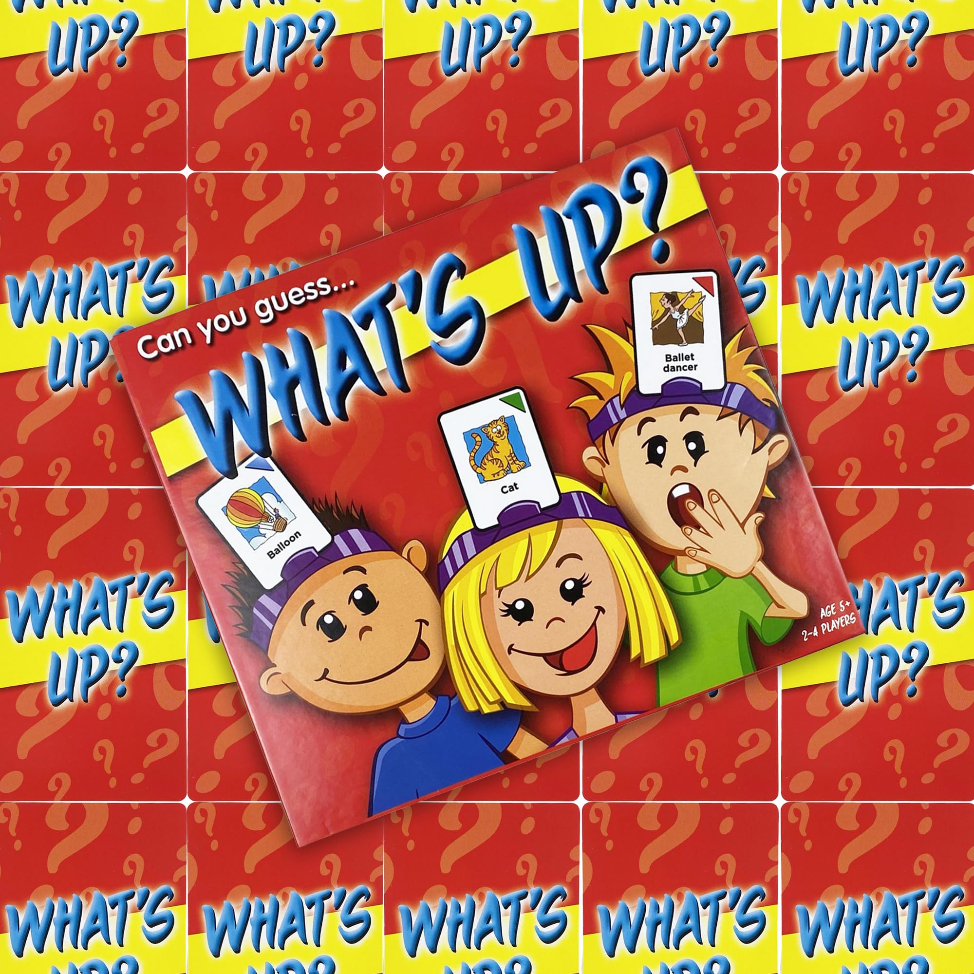 University Games What's Up? - Fast Word Guessing Party Game | Ages 5+ | 2-4 Players 4