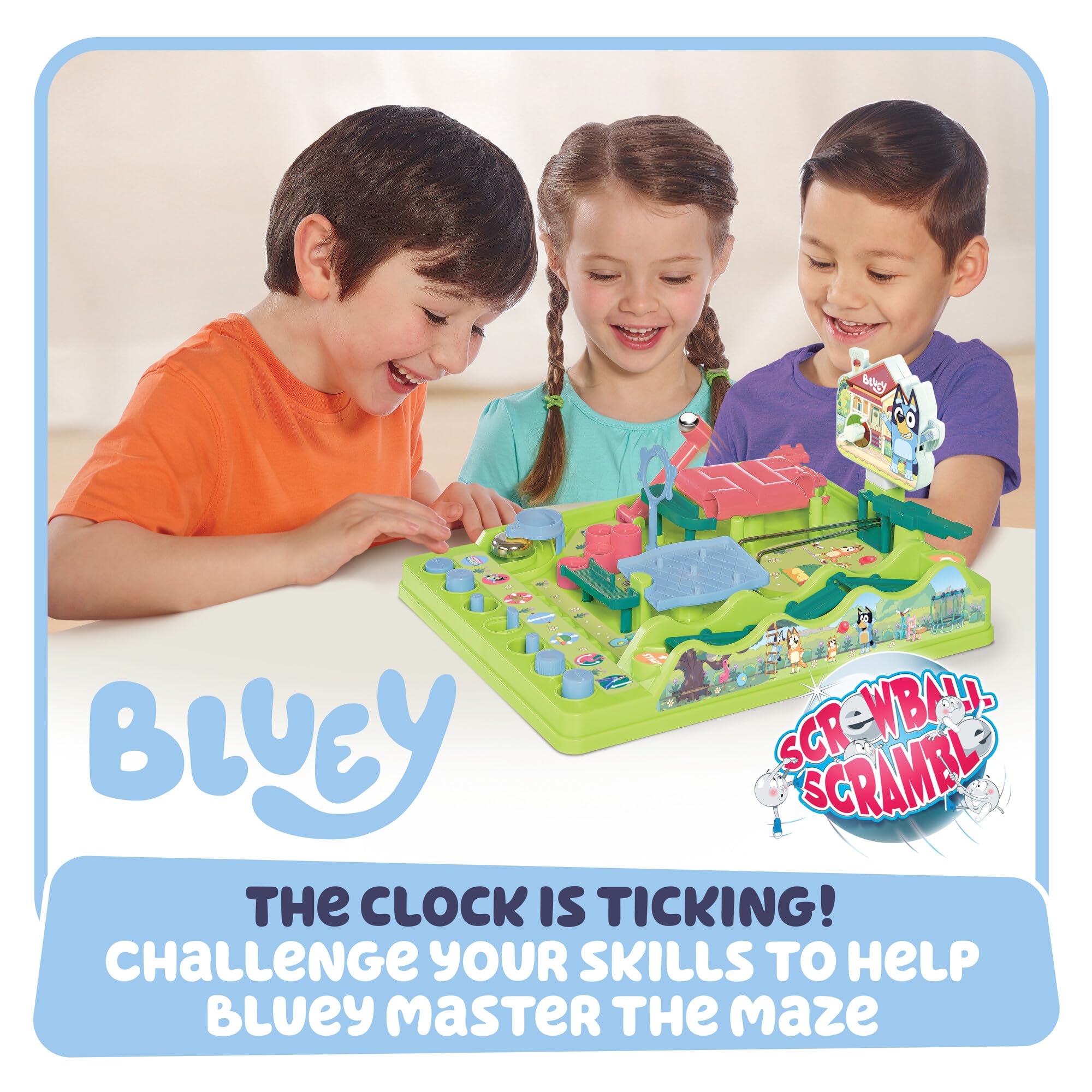 Bluey Screwball Scramble Game - Maze Challenge with Timer & Obstacles 6