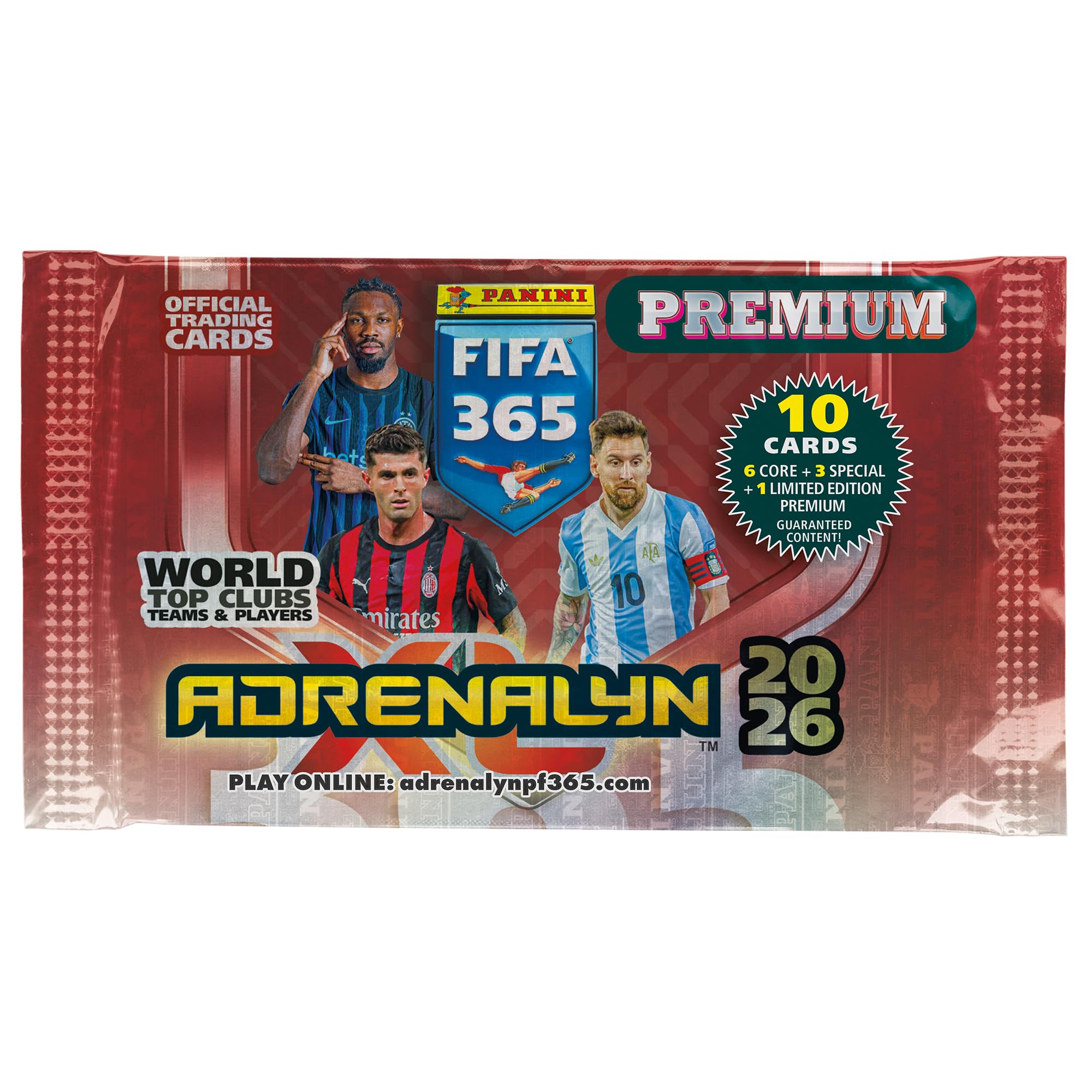 Panini FIFA 365 Adrenalyn XL Premium Gold Multiset Trading Cards 3