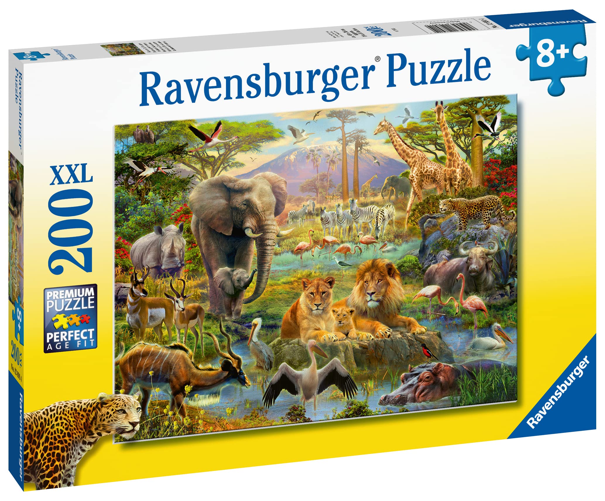 Ravensburger Animals of The Savanna Jigsaw Puzzle - 200 Extra Large Pieces for Kids Age 8+ 3