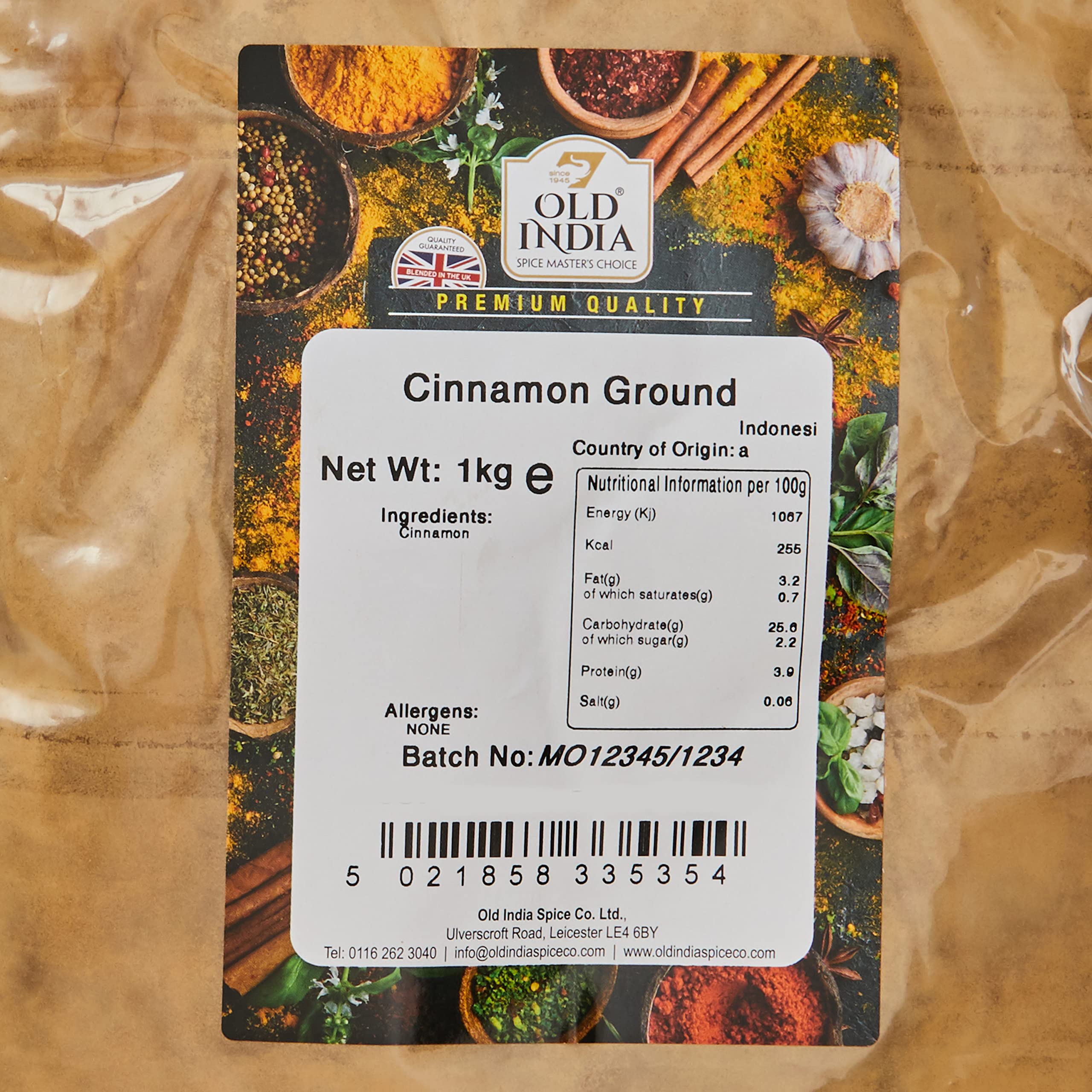 Old India Ground Cinnamon Powder | 1 kg Natural Spice for Curries & Soups 2