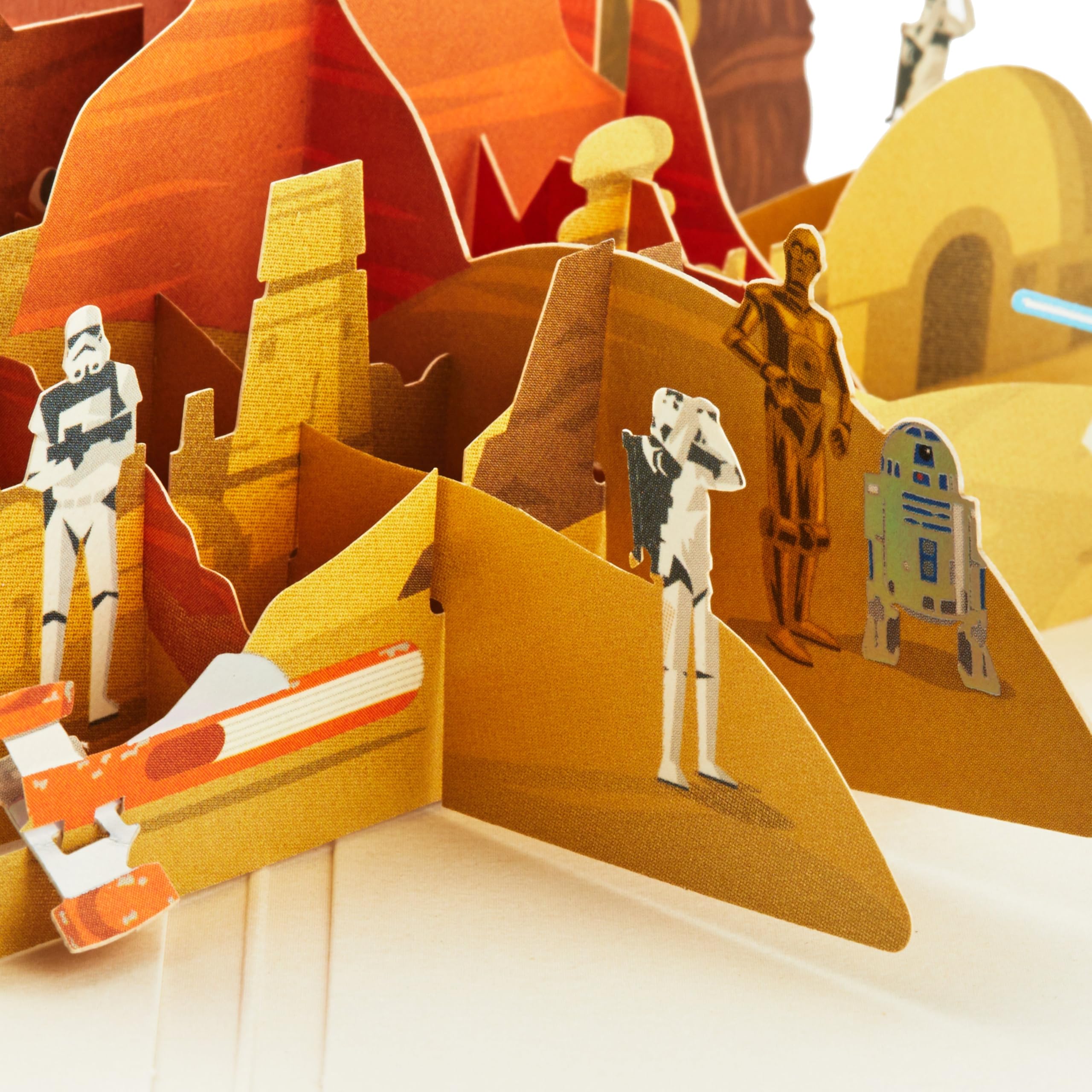 Hallmark Star Wars 3D Pop-Up Any Occasion Card | Birthday, Father's Day | Recyclable 4