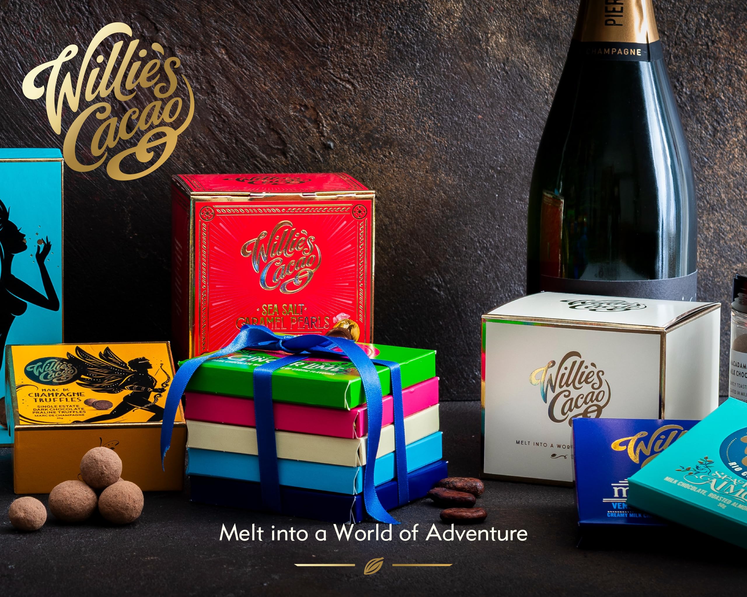 Willie's Cacao - Rio Caribe 72% Dark Chocolate Bar - 50g x 12 - Nutty, Coffee Notes 3