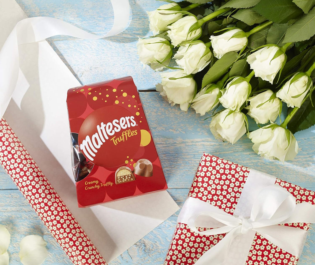Maltesers Truffles Milk Chocolate Gift Box of Chocolates 200g