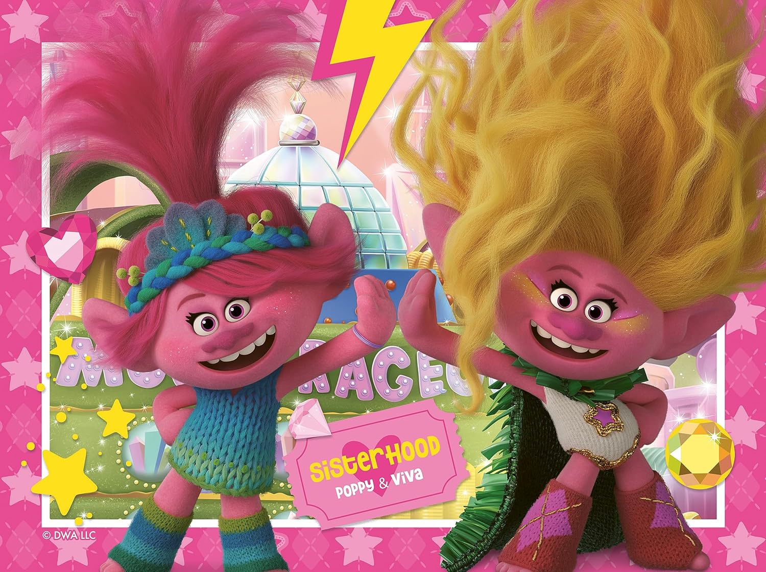 Ravensburger Trolls 3 Movie Band Together 4-in-a-Box Puzzle Set - 72 Pieces Total 6